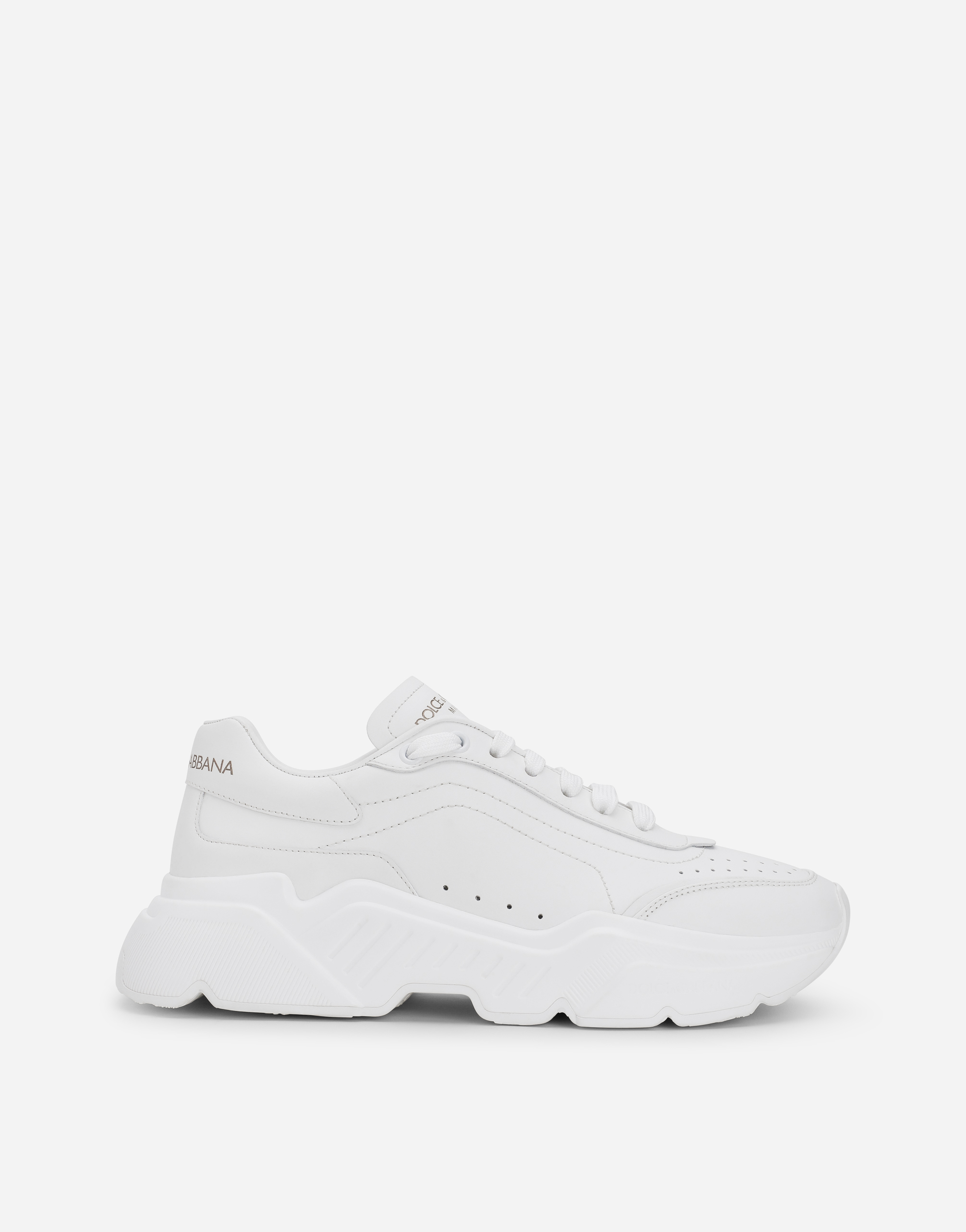 Calfskin nappa Daymaster sneakers in White for Women | Dolce&Gabbana®