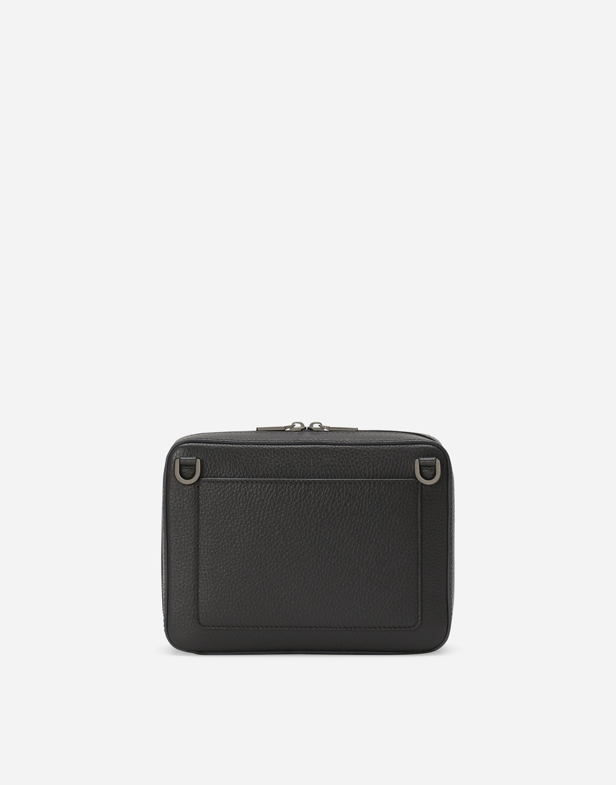 Shop Dolce & Gabbana Medium Dg Logo Camera Bag In グレー