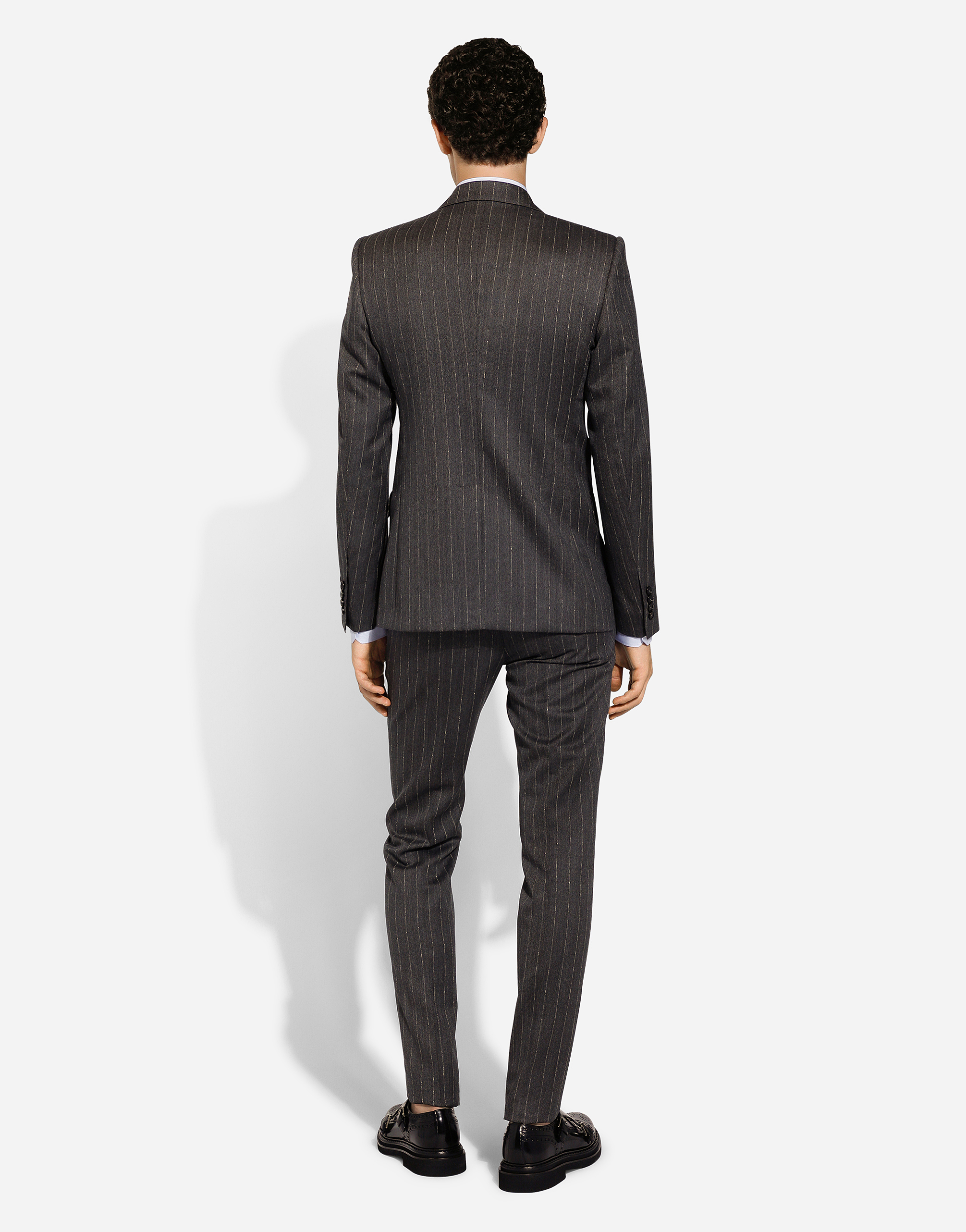 Shop Dolce & Gabbana Single-breasted Sicilia-fit Suit In Multicolor