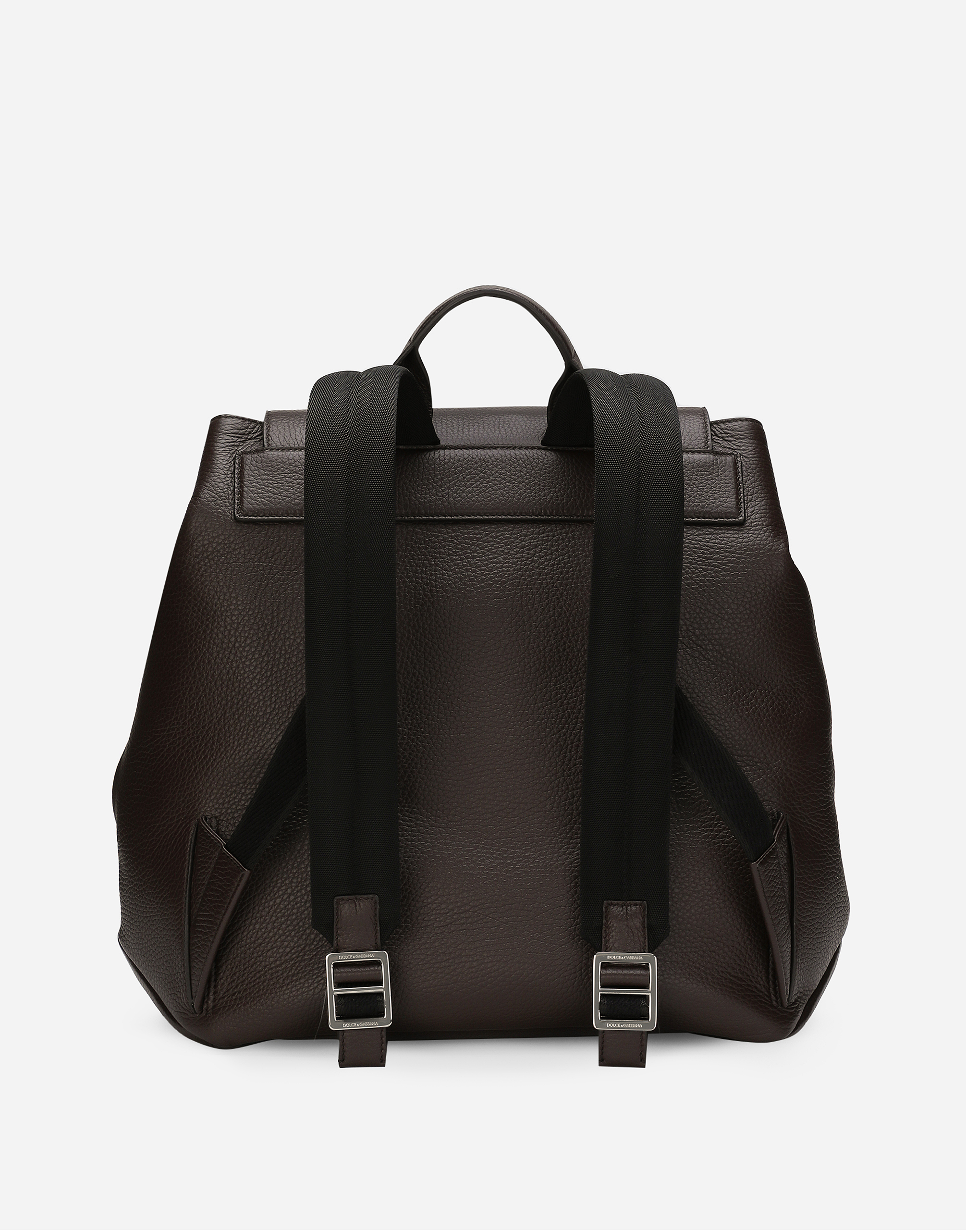 Shop Dolce & Gabbana Deerskin Backpack In ブラウン