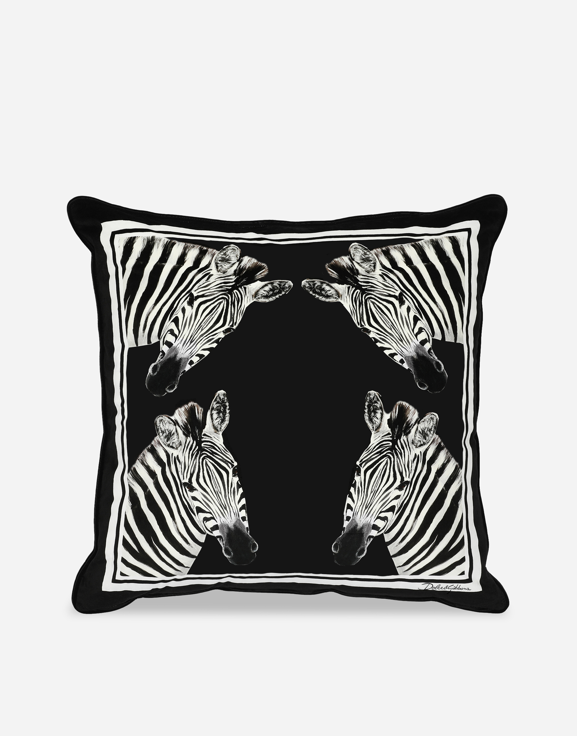 マルチカラー Velvet Cushion large | Dolce&Gabbana®