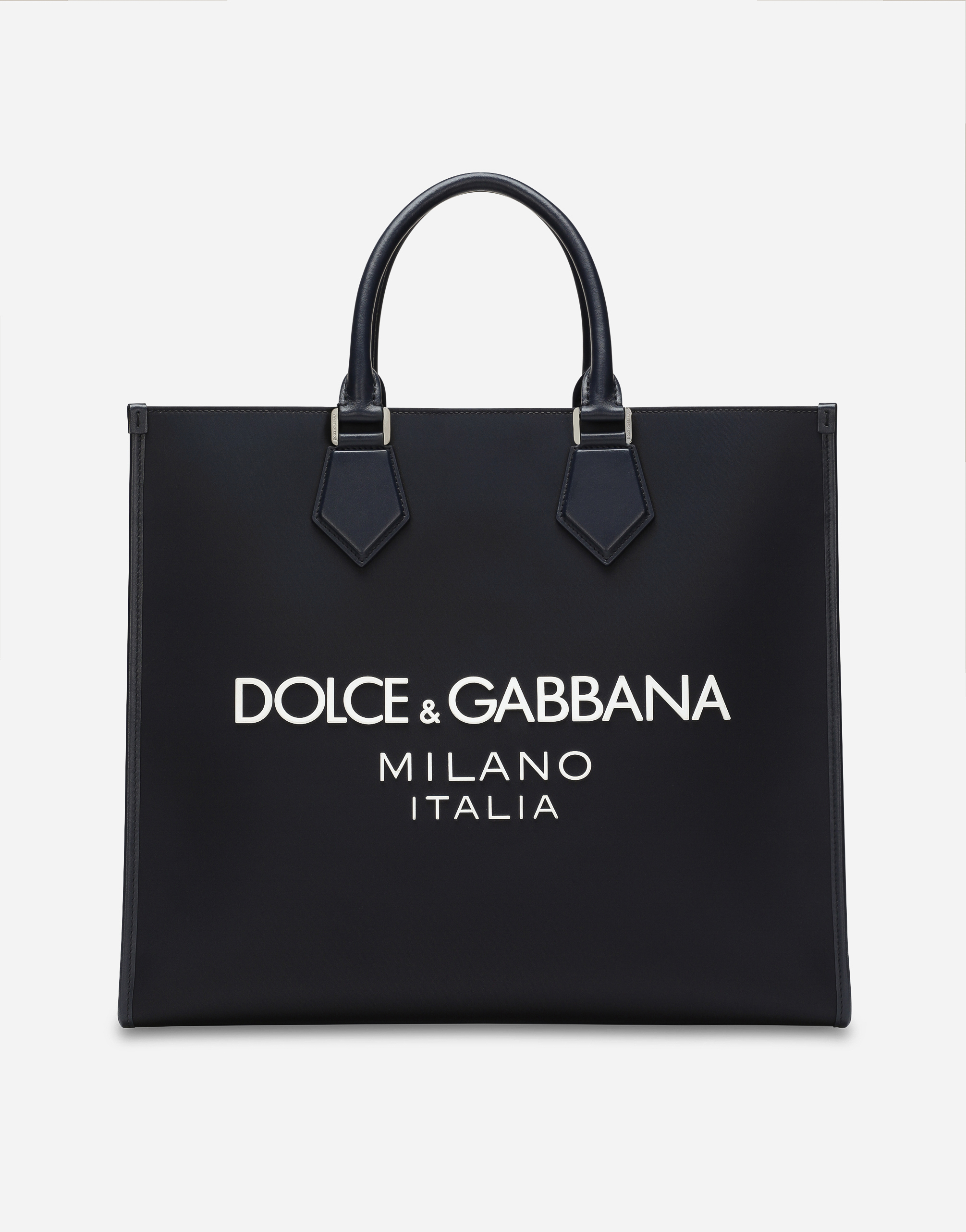 Large nylon shopper in Blue for Men | Dolce&Gabbana®