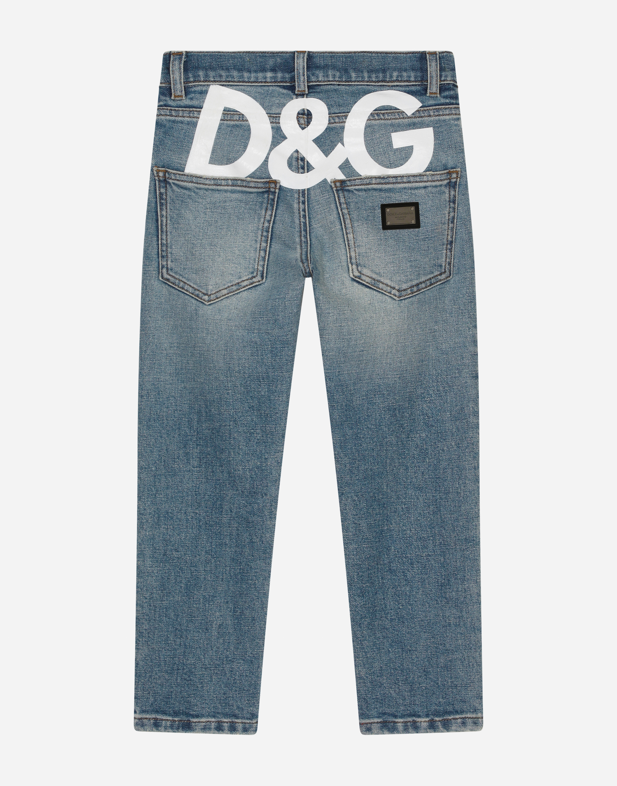 Dolce and gabbana jeans metal outlet plate