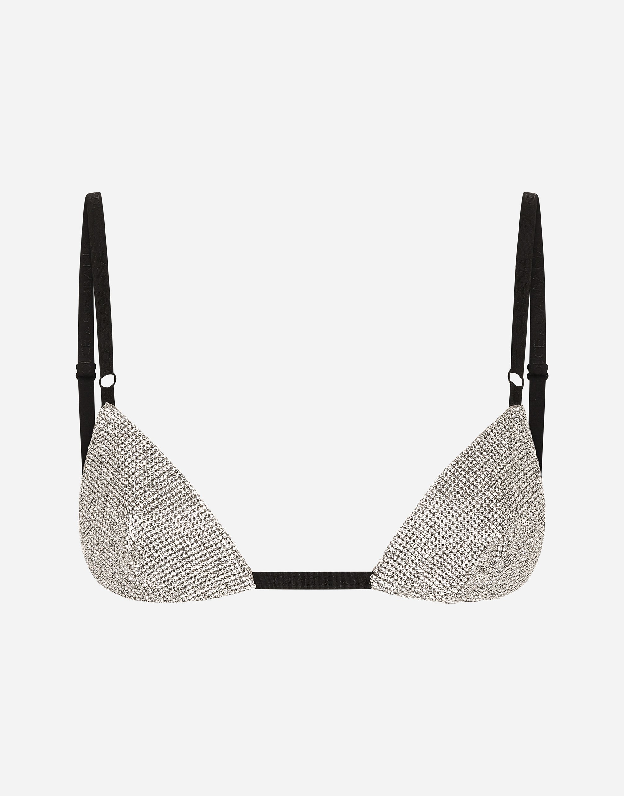 Dolce & Gabbana Crystal-Embellished Bralette - ShopStyle Bras