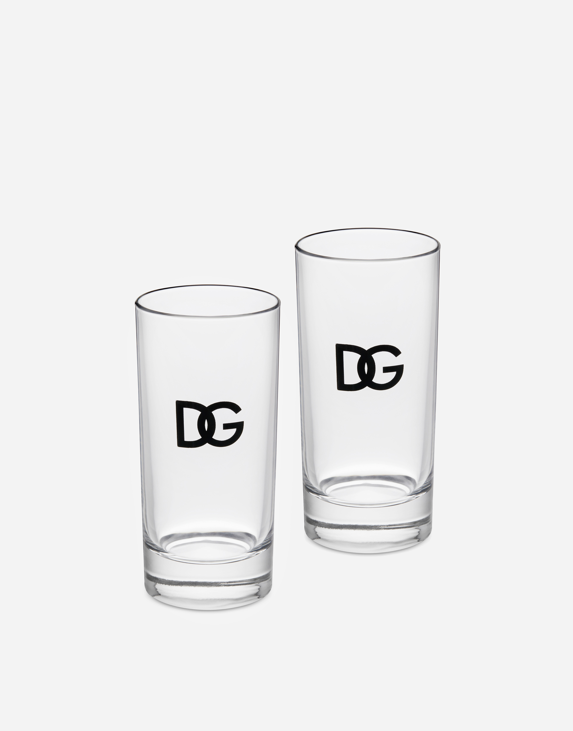 Set 2 Beverage Glasses in Multicolor | Dolce&Gabbana®