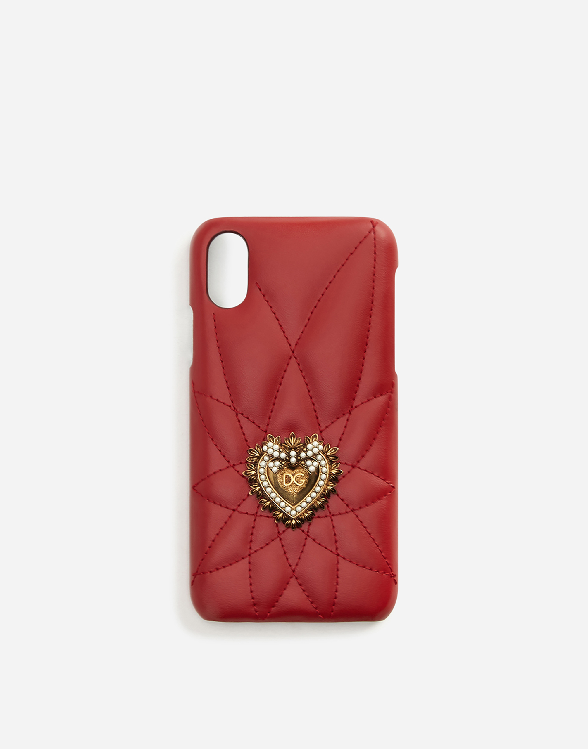 iPhone X cover in Devotion calfskin