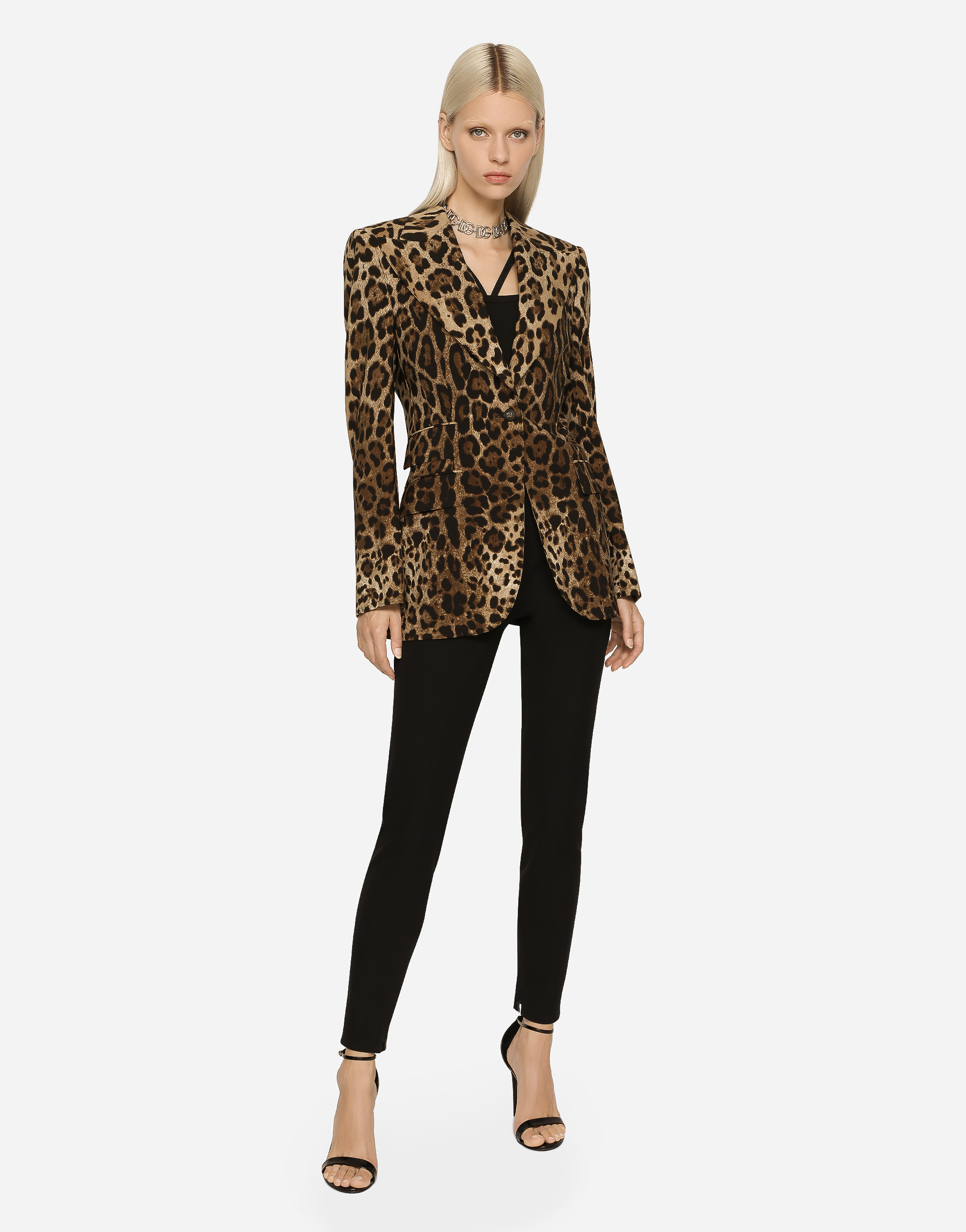 Dolce and gabbana deals leopard jacket