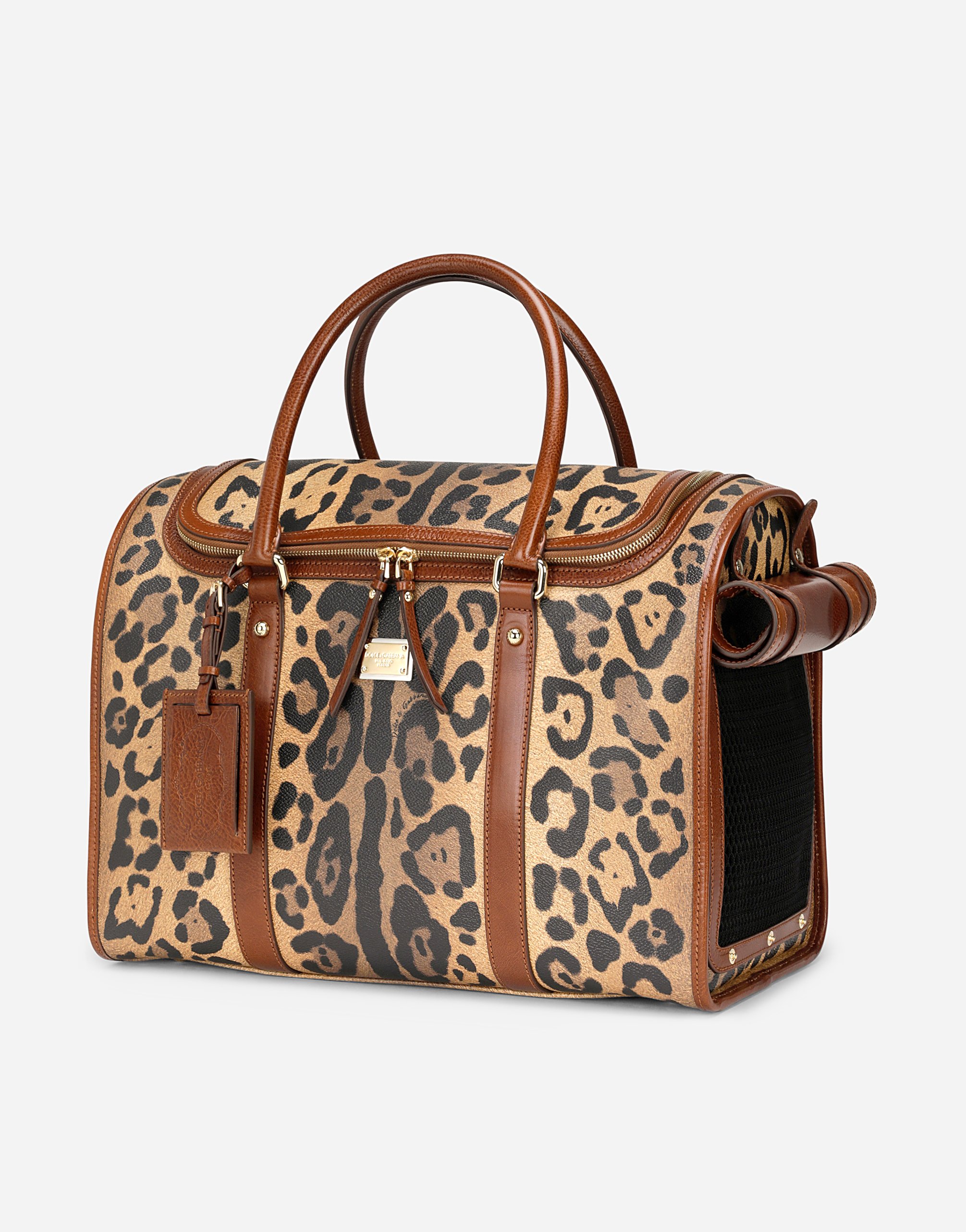 Burberry leopard print discount bag