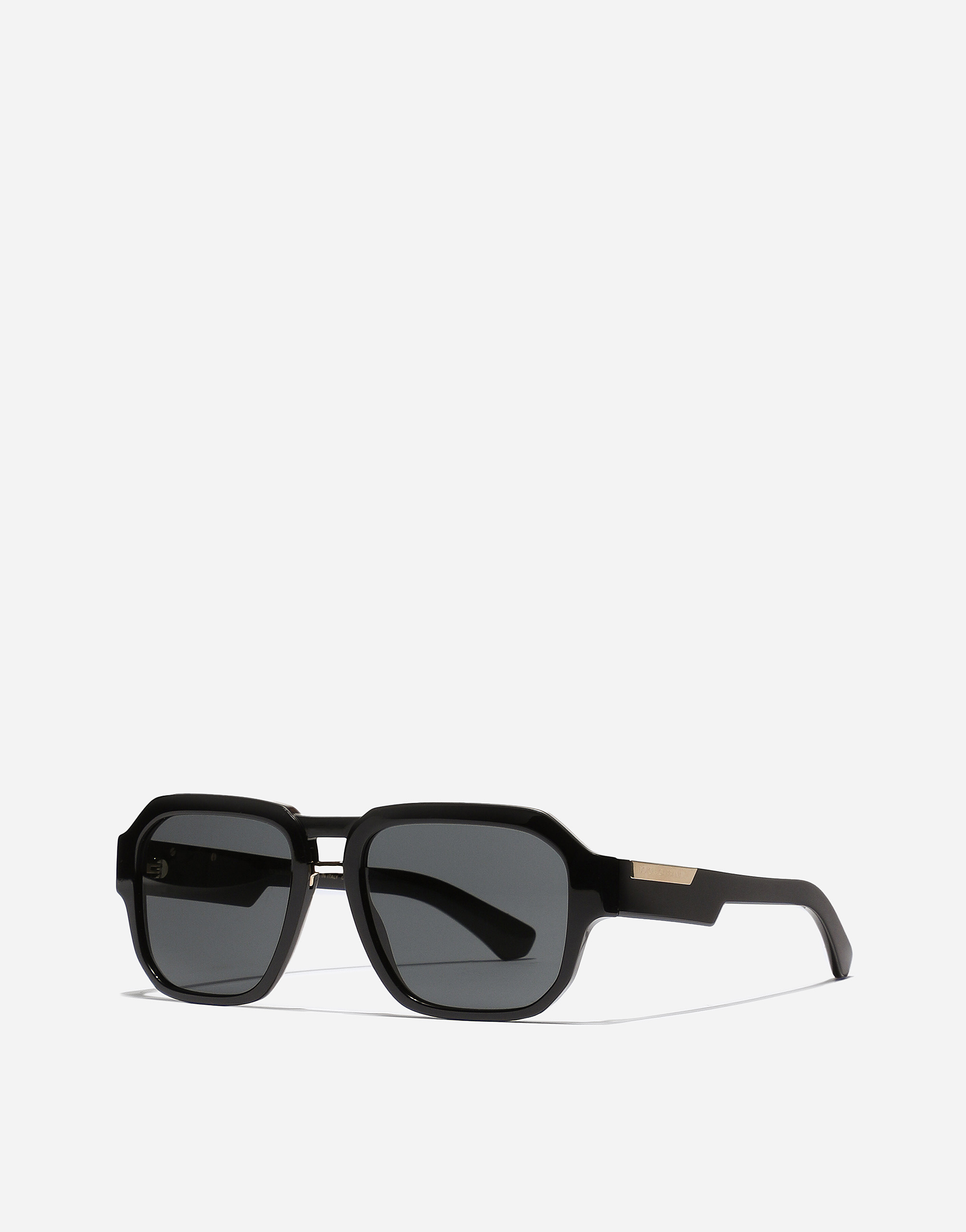 Shop Dolce & Gabbana Mirror Logo Sunglasses In Generic