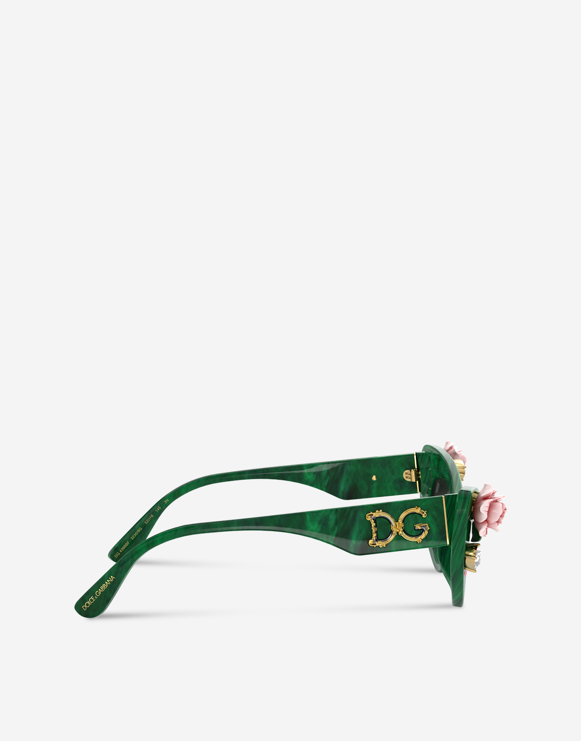 Dolce and gabbana green hot sale sunglasses