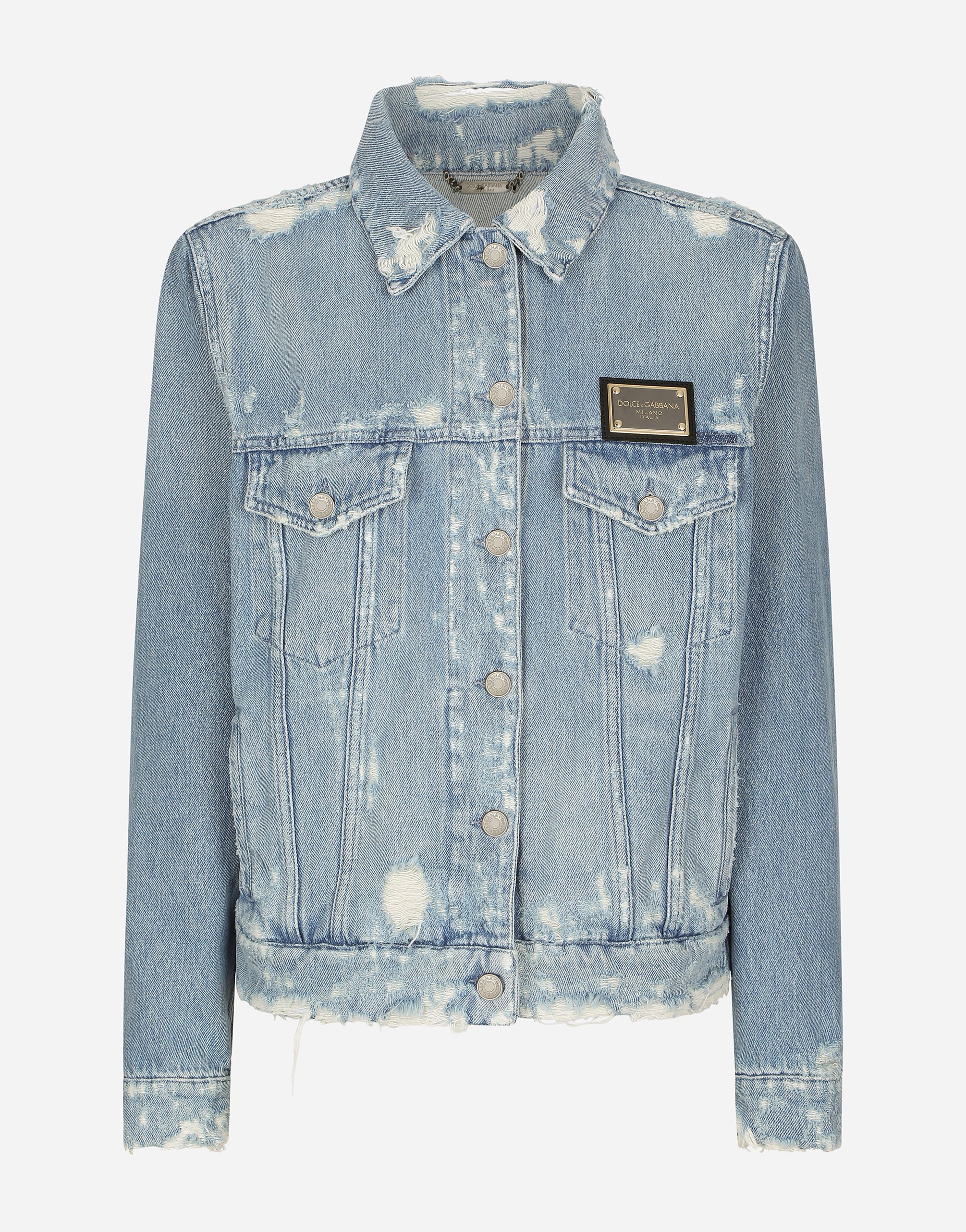 Dolce gabbana vintage discount lined denim jacket