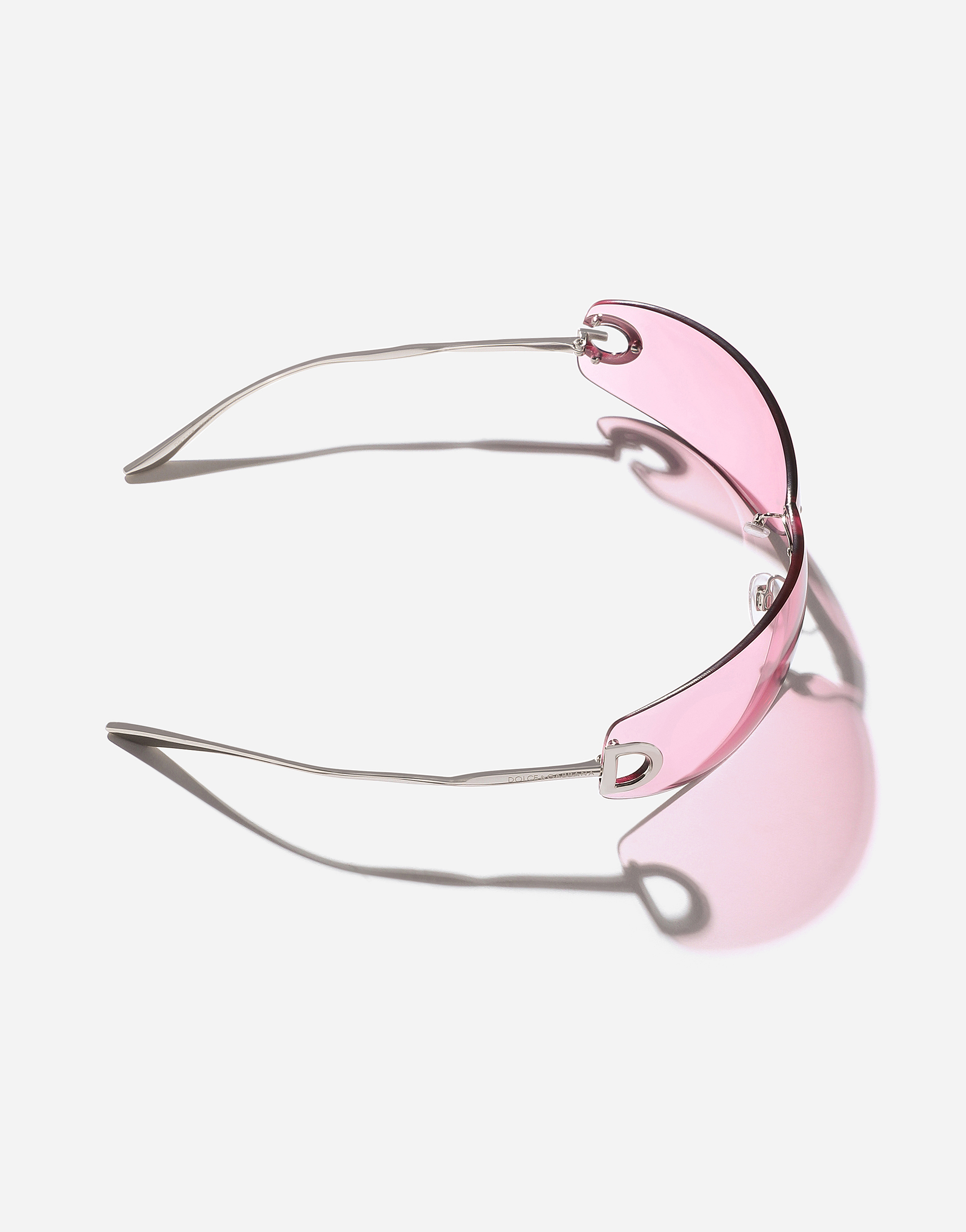 Shop Dolce & Gabbana Dg Twist Sunglasses In Pink