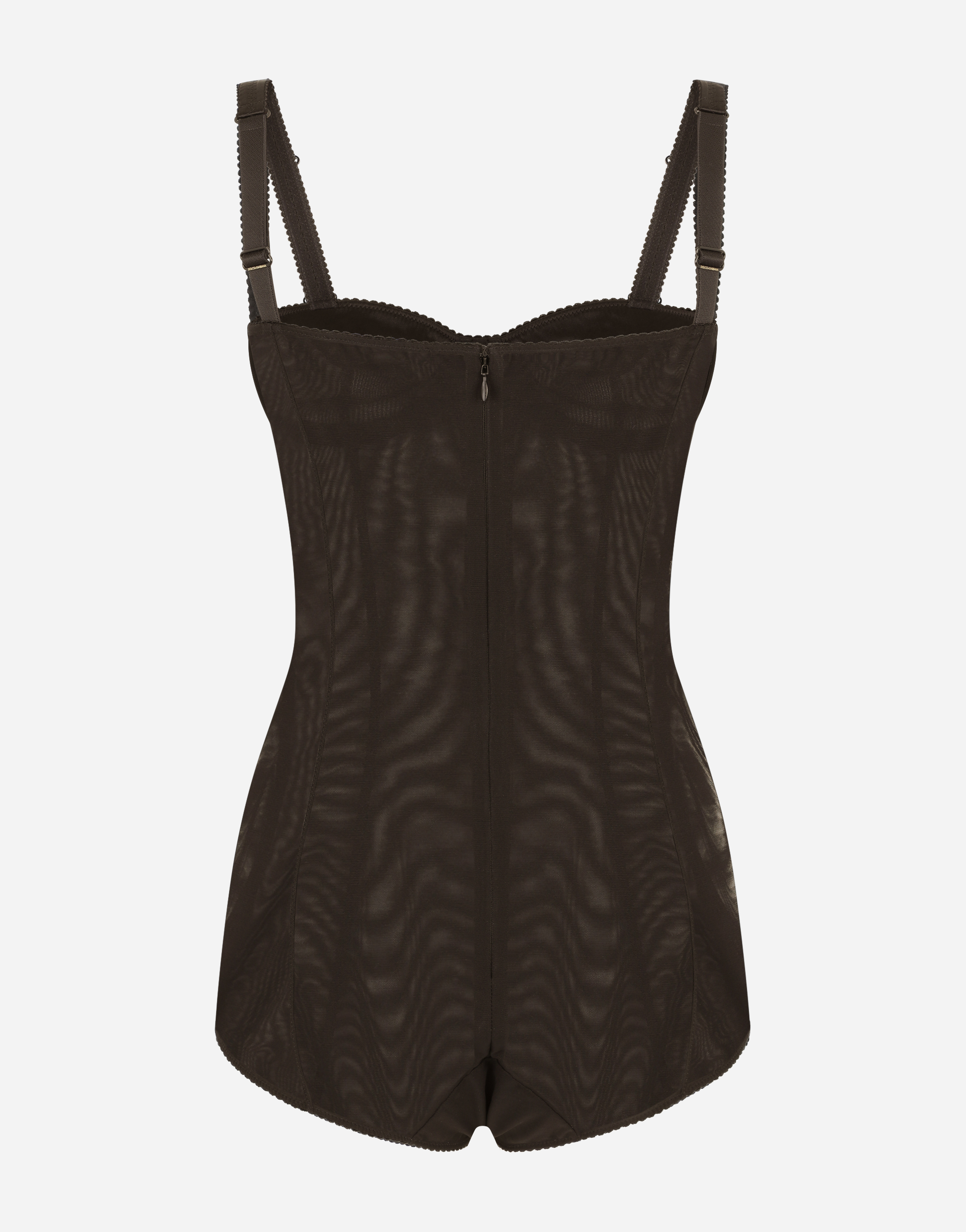 Corset lace bodysuit in black - Dolce Gabbana