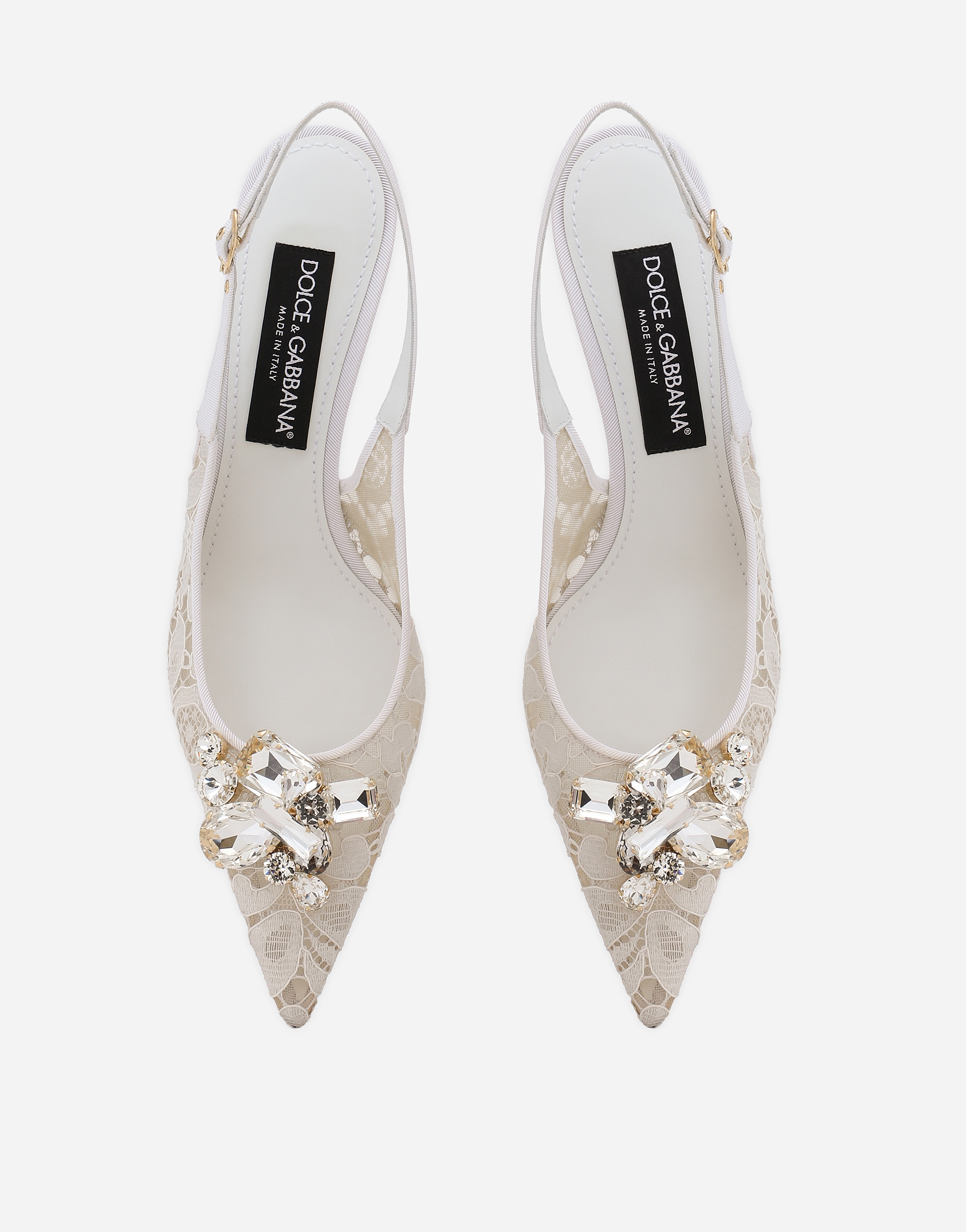 Dolce & Gabbana LACE SLINGBACK レーススリングバック-