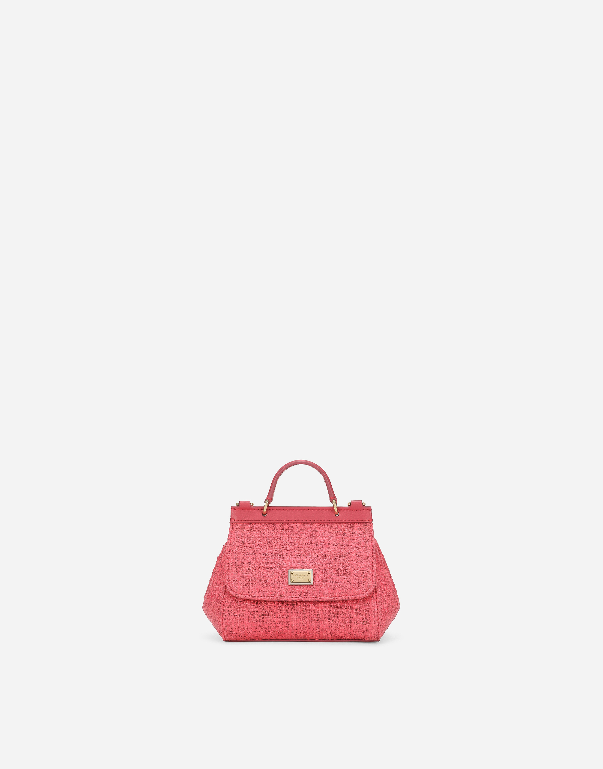 フューシャのガールズ Mini Sicily handbag | Dolce&Gabbana®