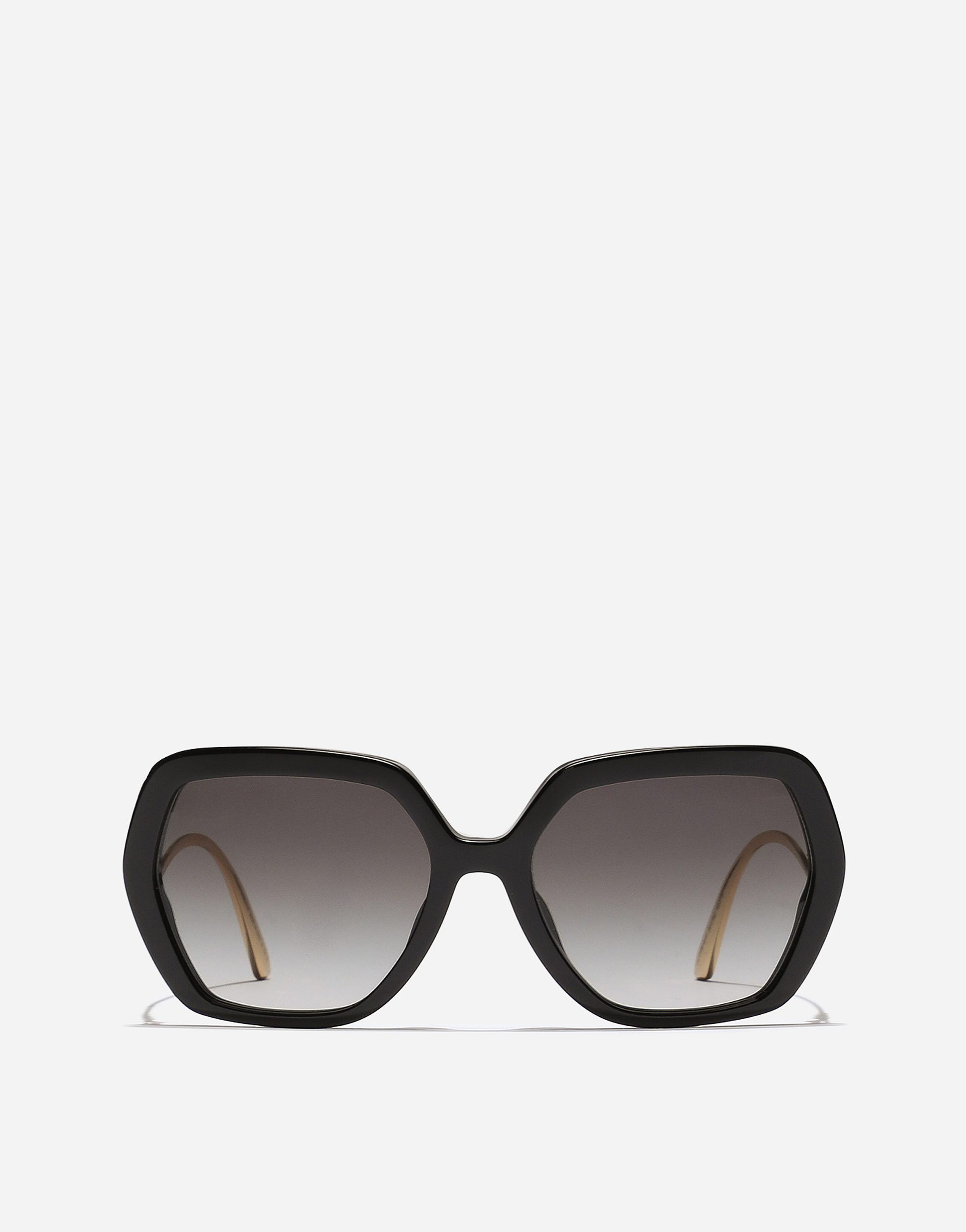 Dolce & Gabbana Dg Crystal Sunglasses In Black