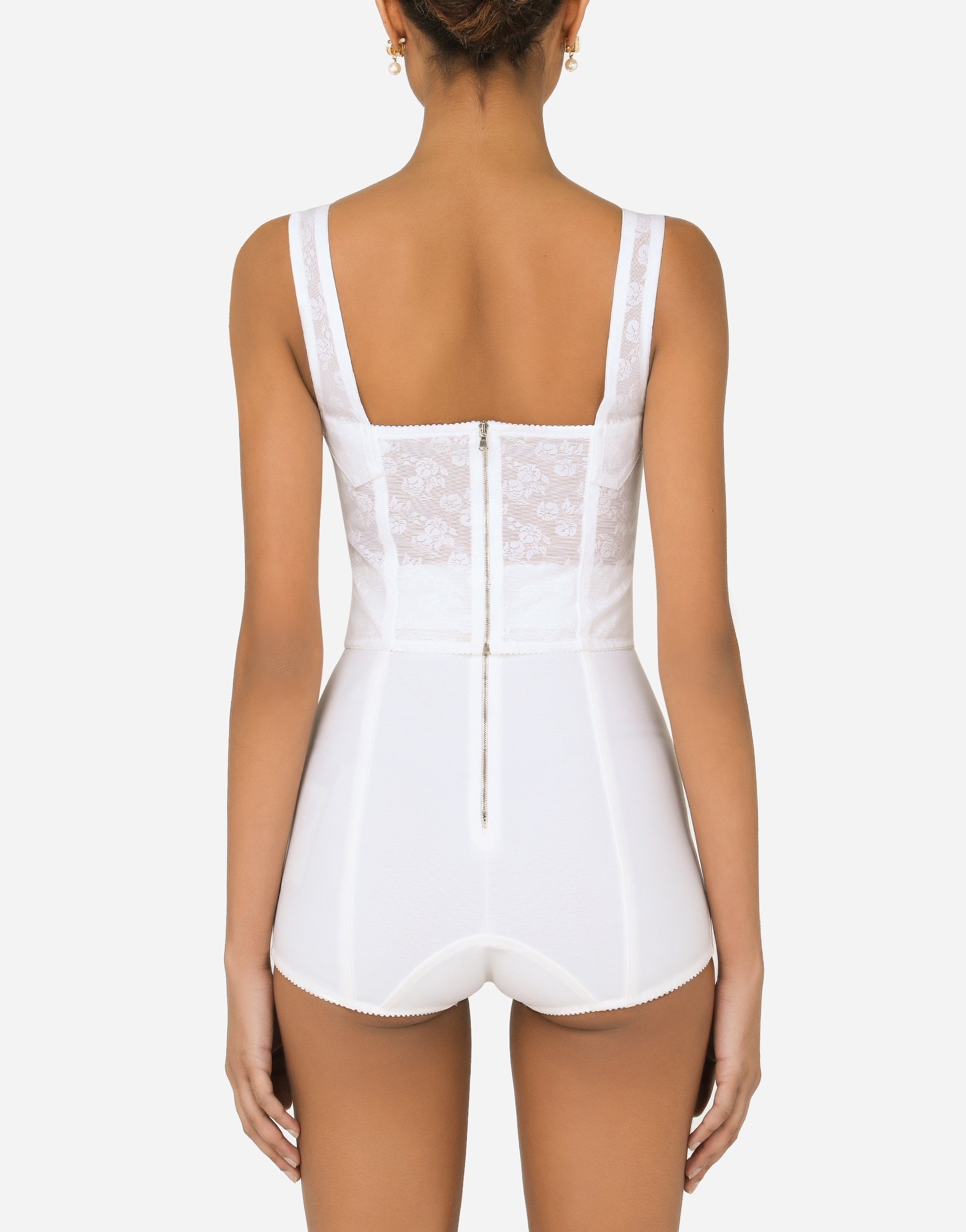 US for Dolce&Gabbana® White | BUSTIER in