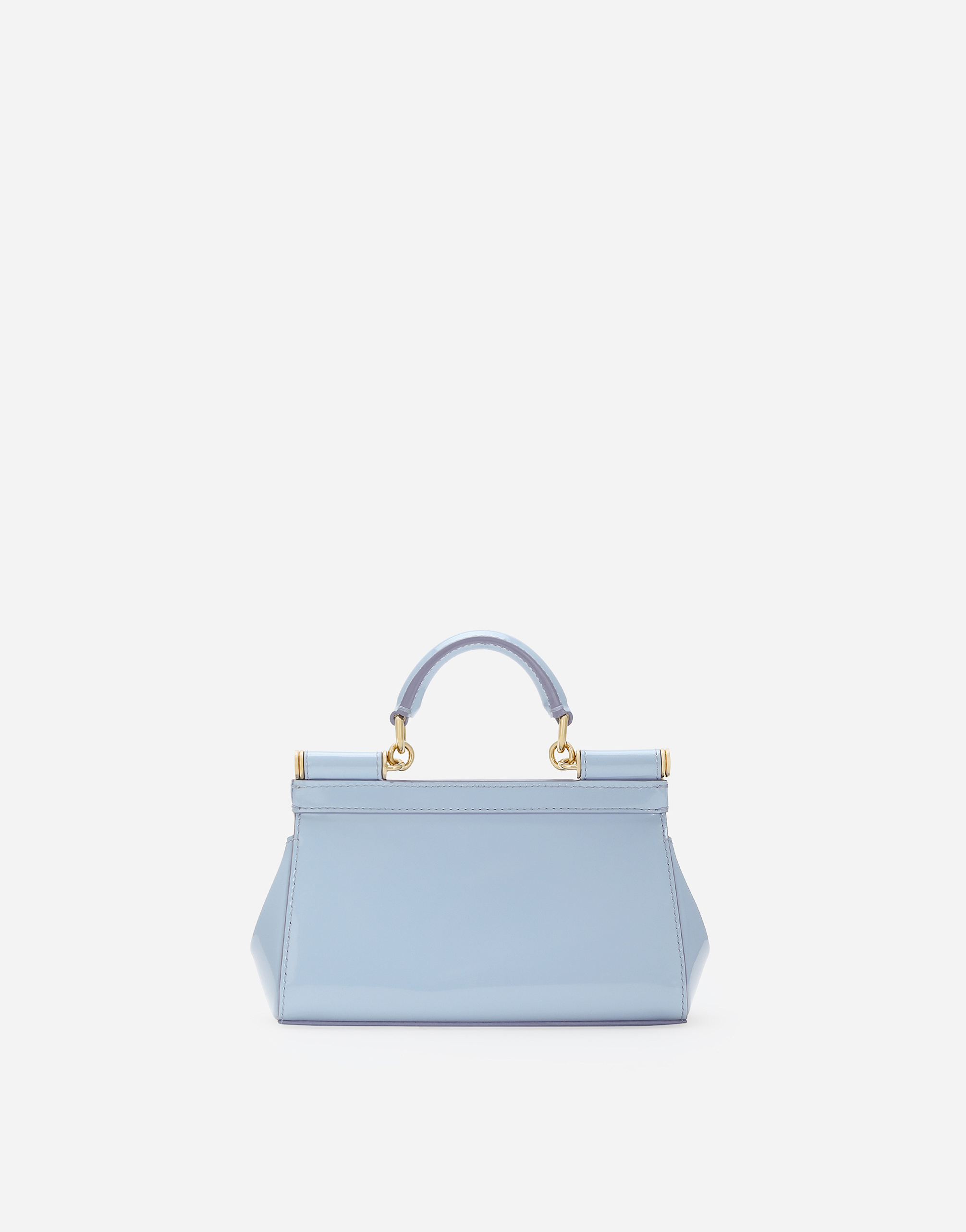 Shop Dolce & Gabbana Small Sicily Handbag In Light Blue