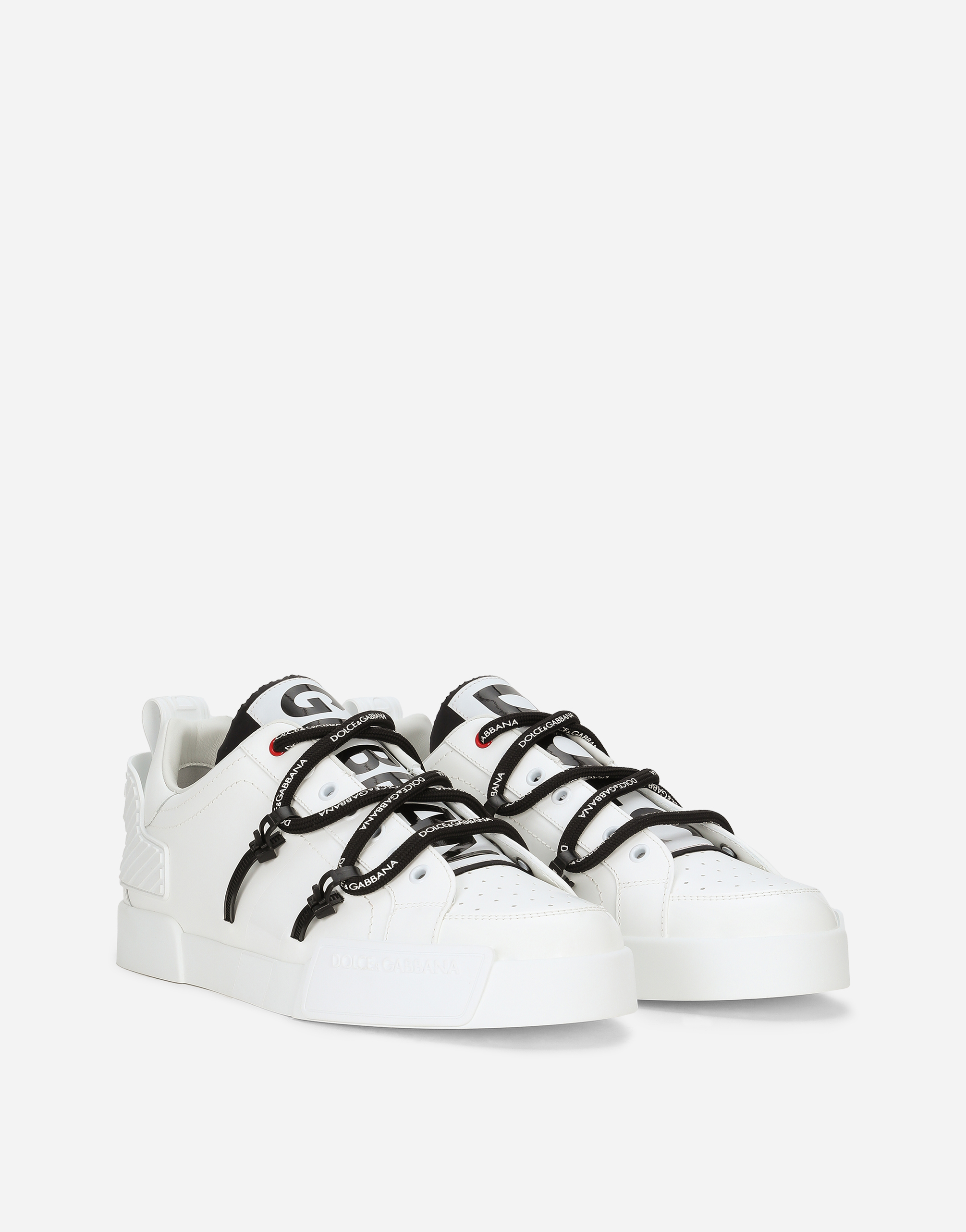 Portofino sneakers in calfskin and patent leather in Multicolor for