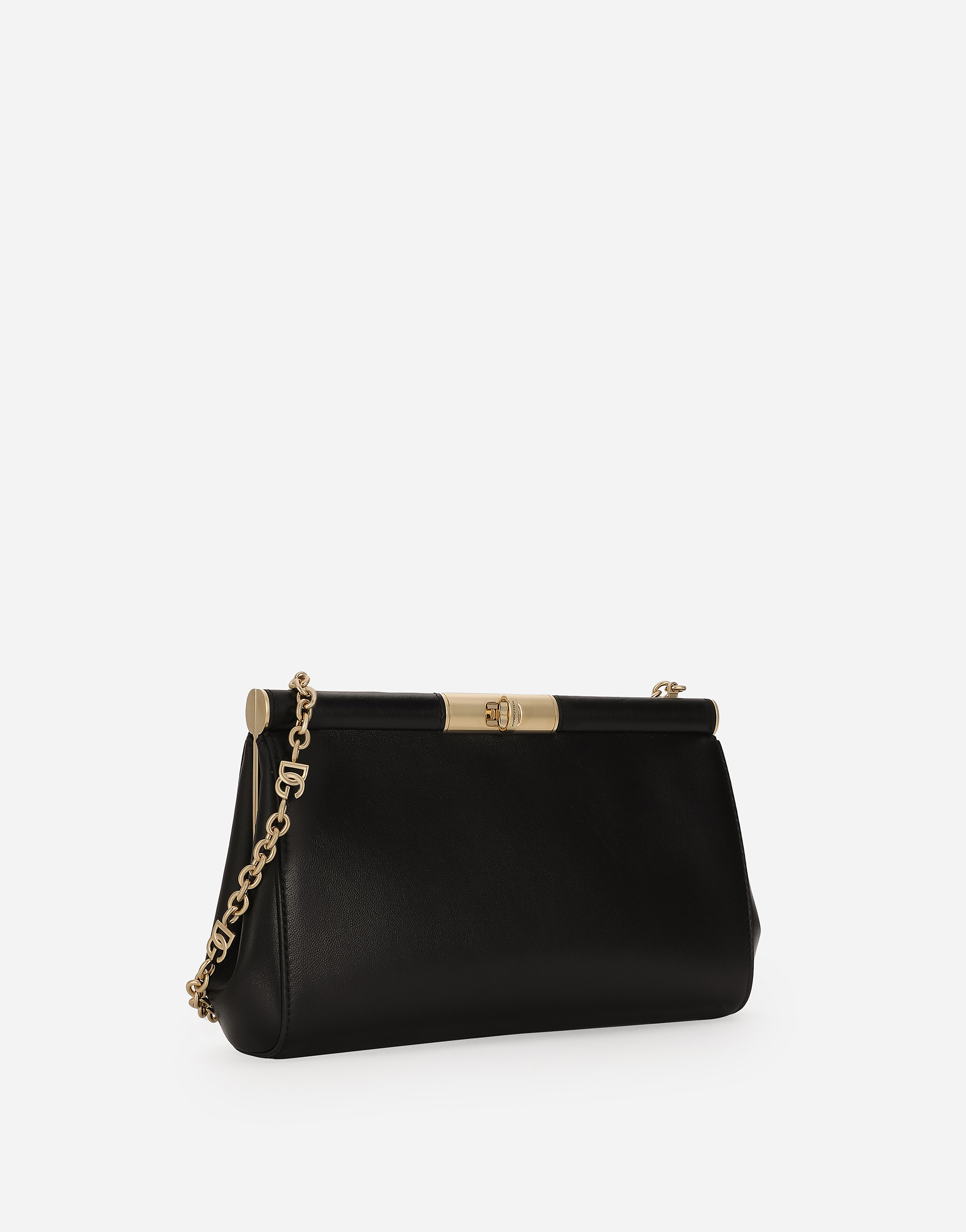 Shop Dolce & Gabbana Large Marlene Bag In Black