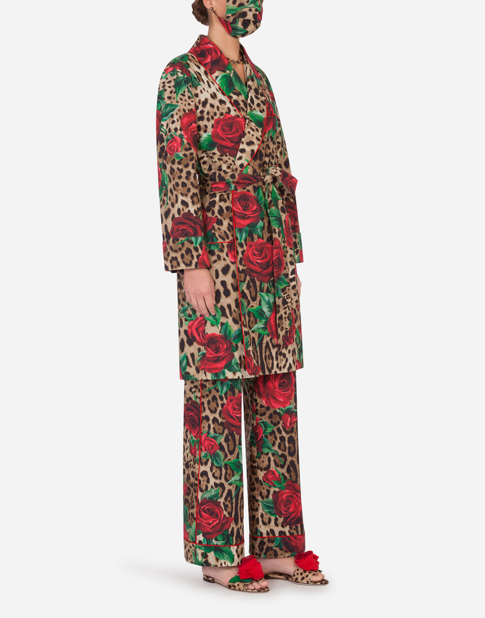 Dolce and discount gabbana leopard pajamas