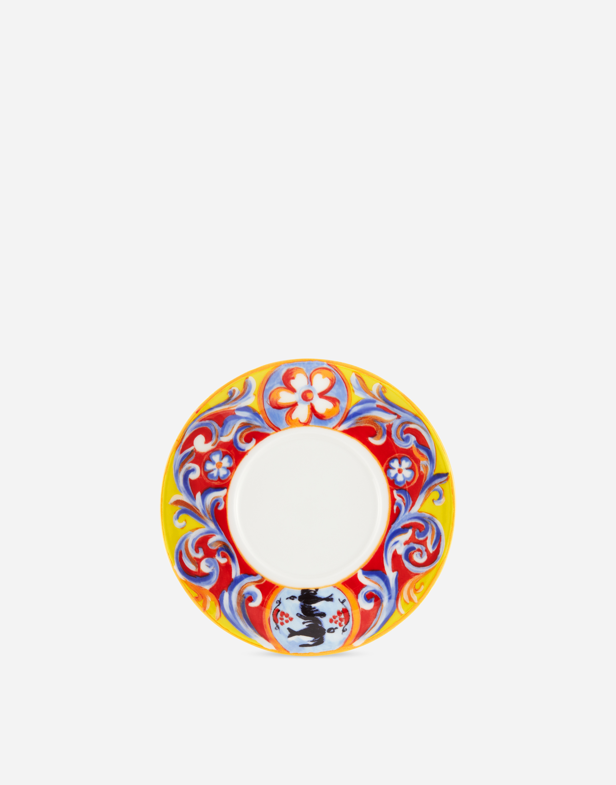 Shop Dolce & Gabbana Fine Porcelain Espresso Set In Multicolor