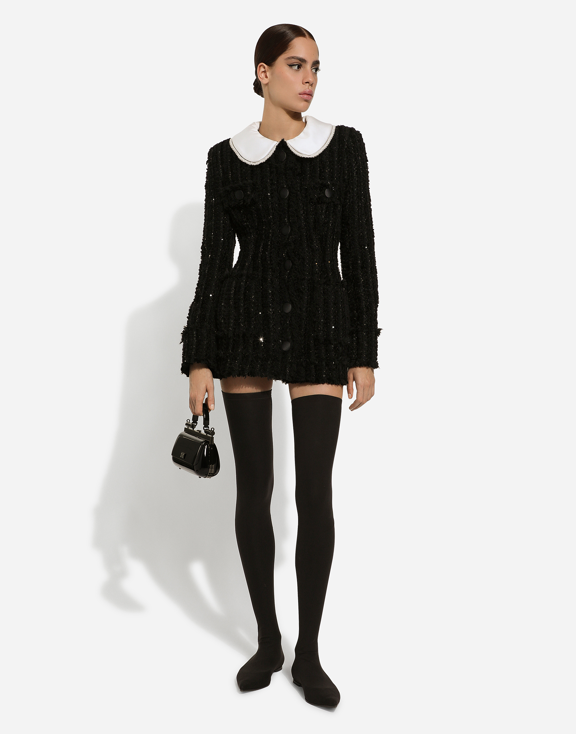 Dolce and gabbana store thigh high boots