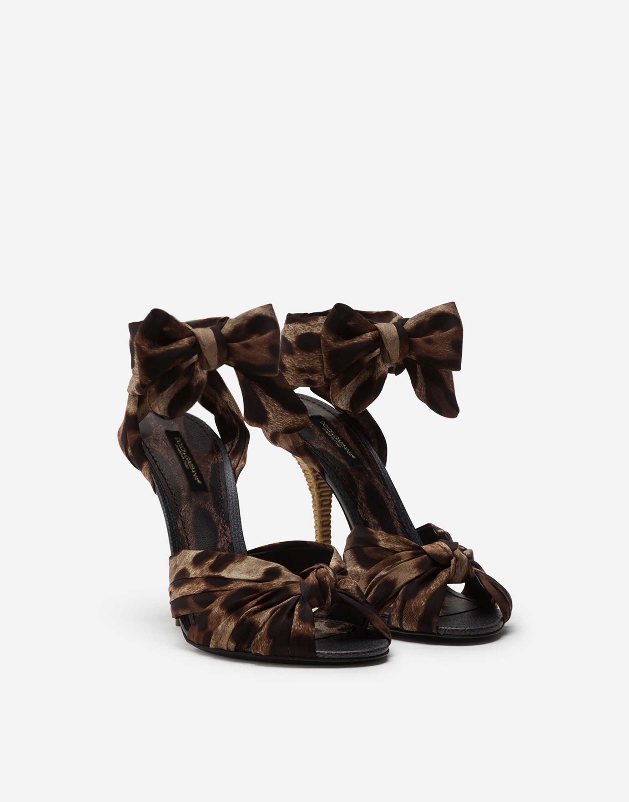 Dolcis leopard 2025 print sandals