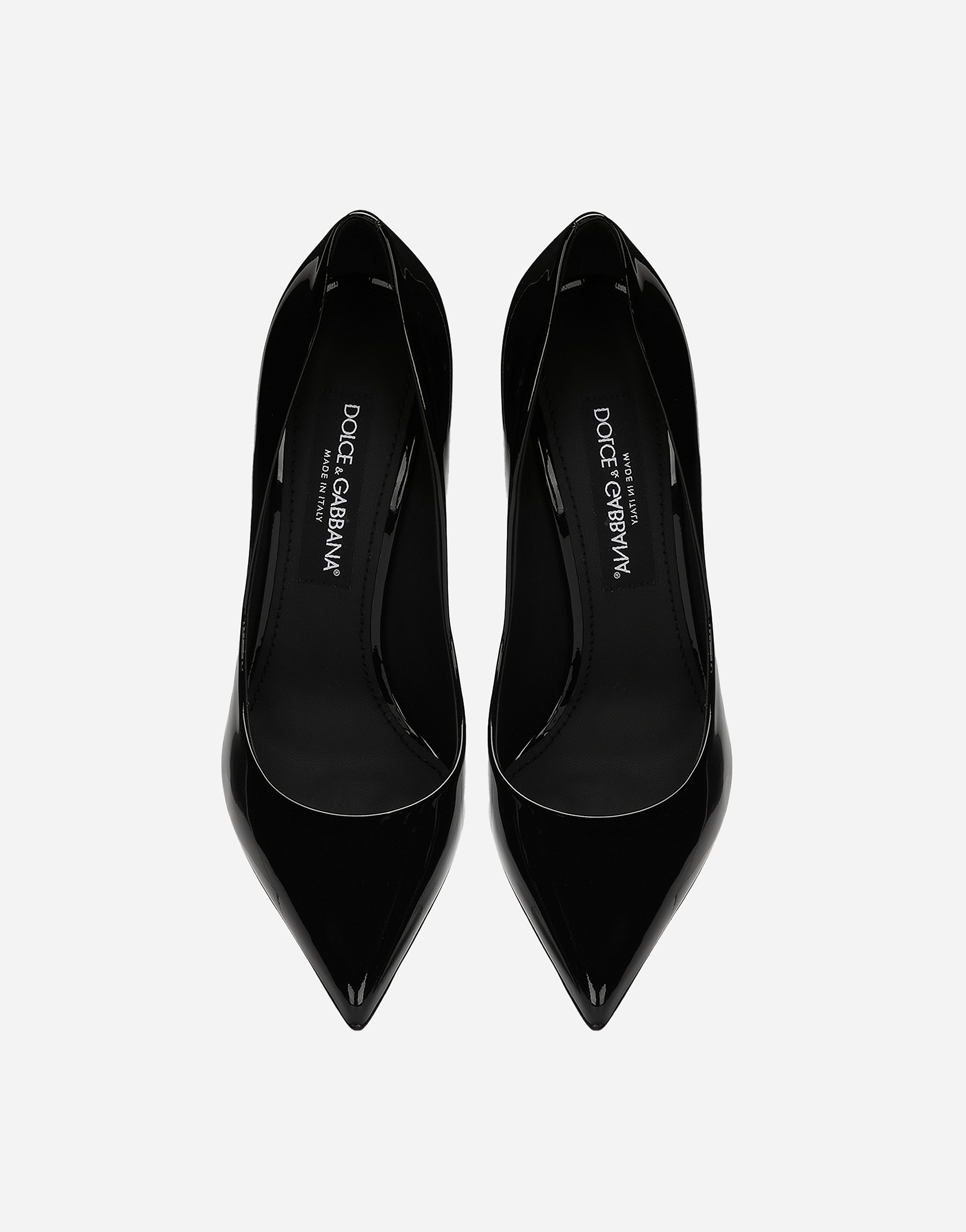 Dolce & gabbana on sale patent leather pumps