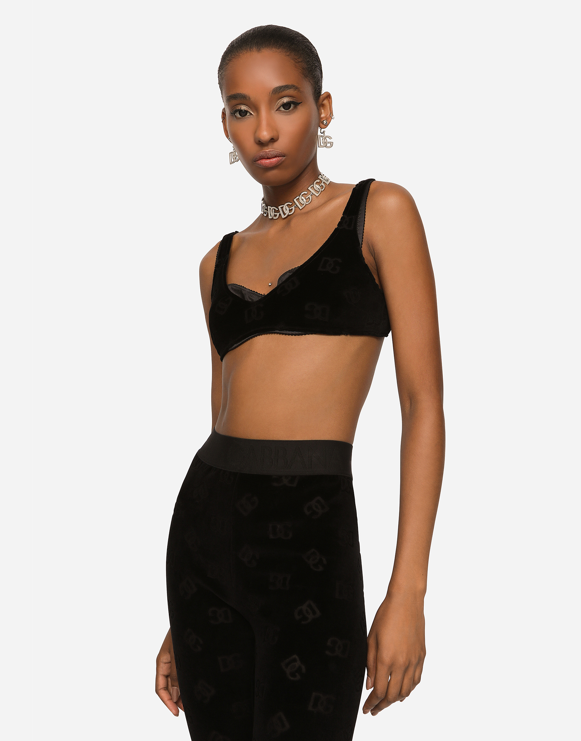 Shop Dolce & Gabbana Top In Black