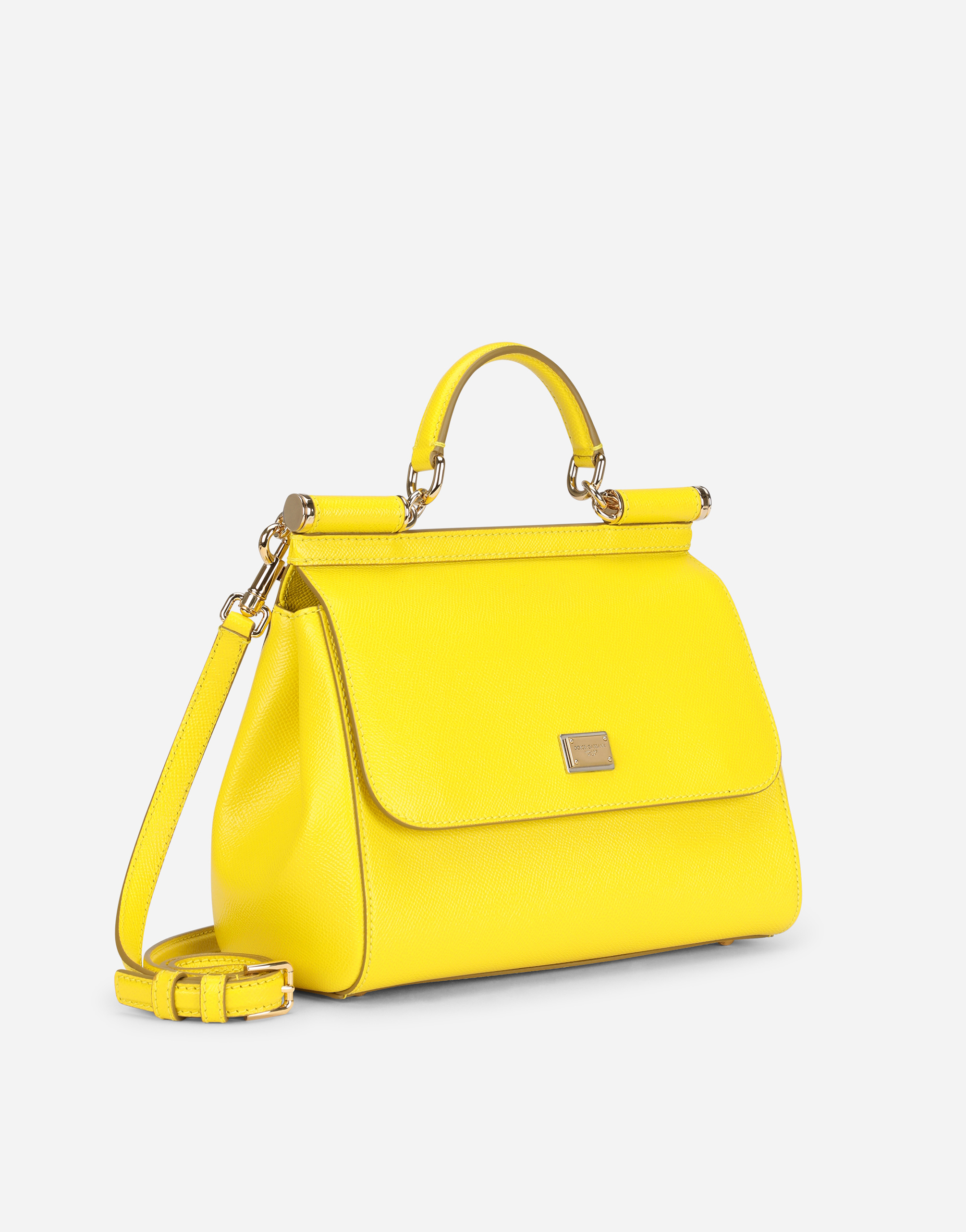 Large Sicily handbag in Yellow for for Women