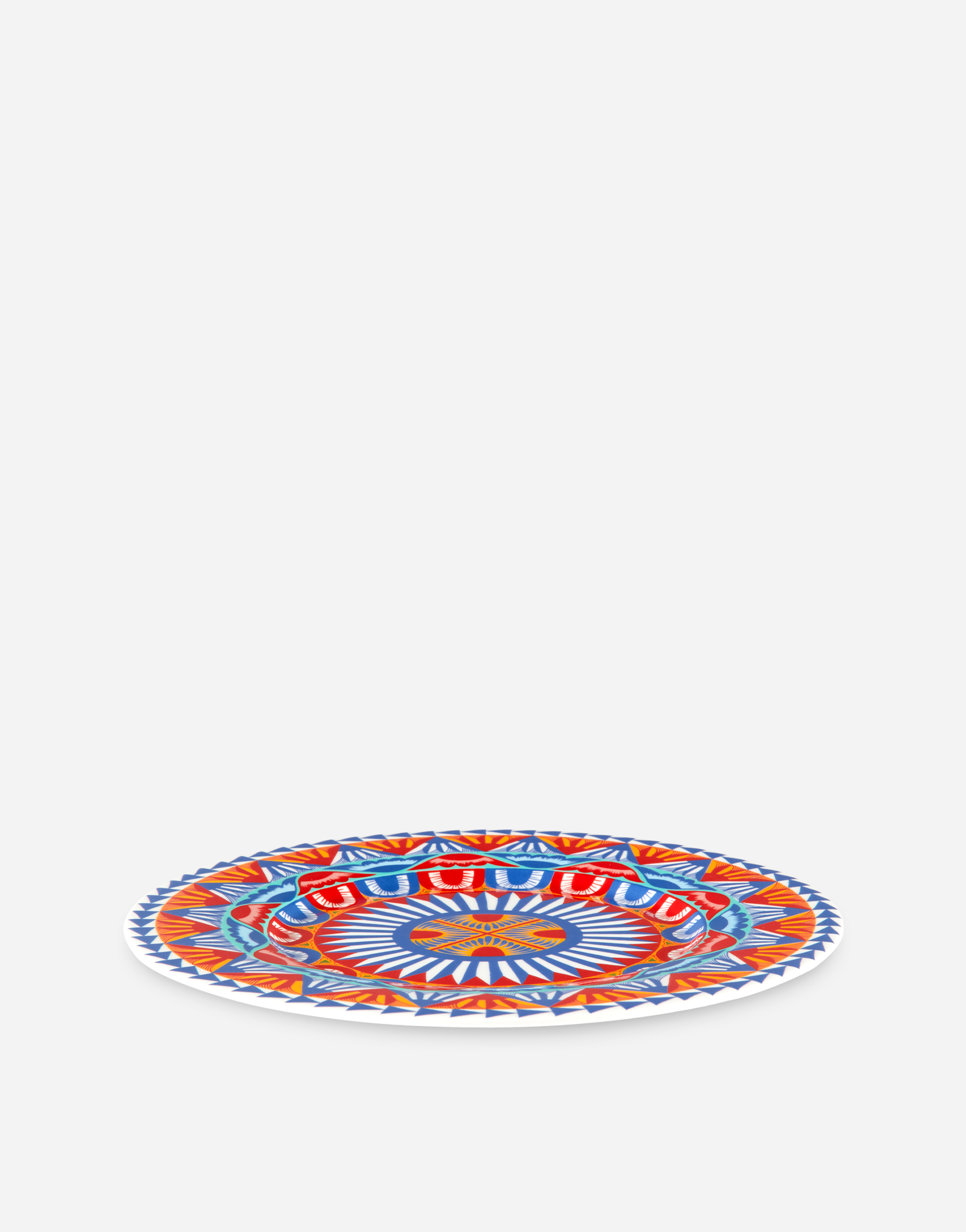 Carretto Siciliano set of 2 dinner plates in multicoloured - Dolce