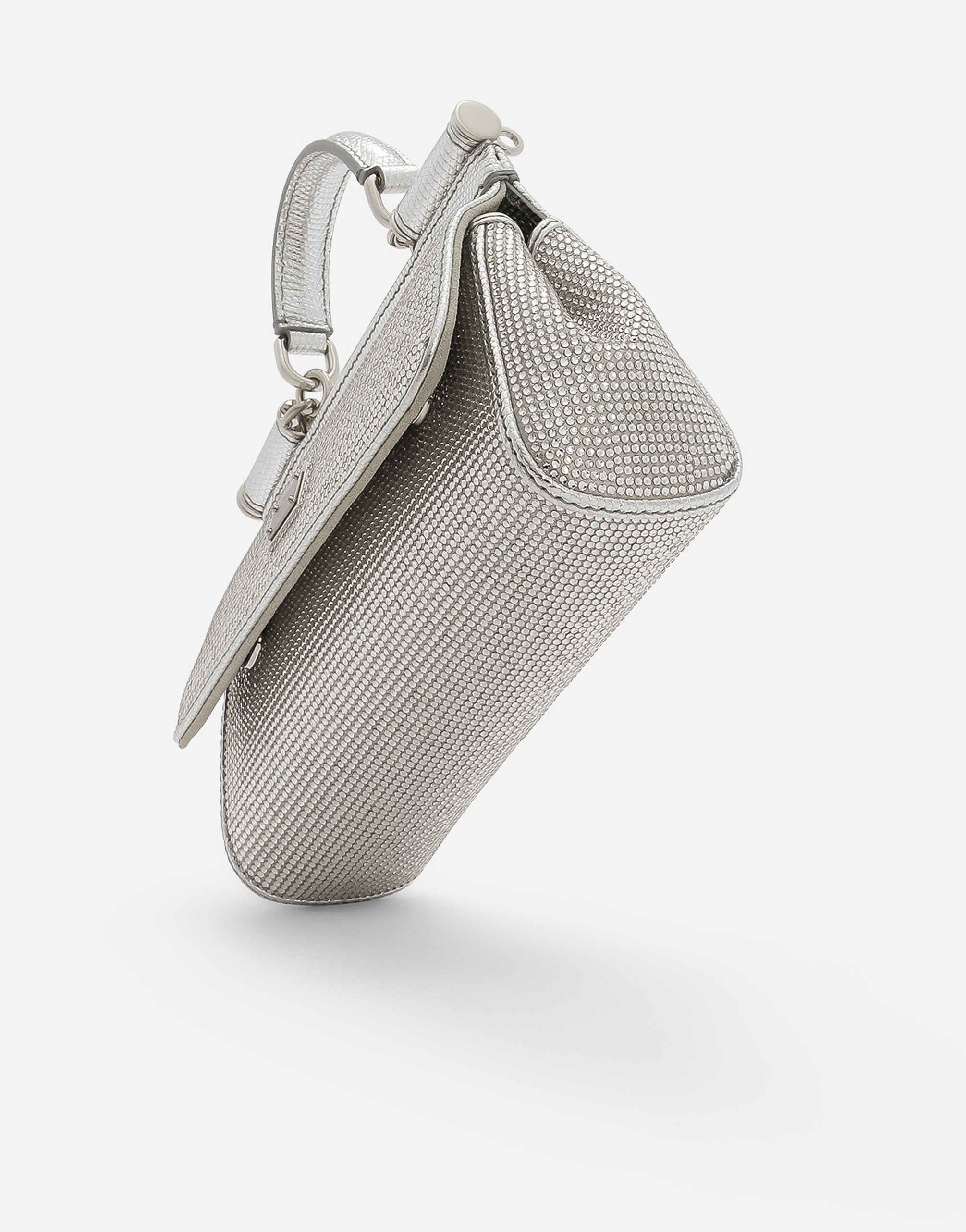 KIM DOLCE&GABBANA Small Sicily handbag in Silver for