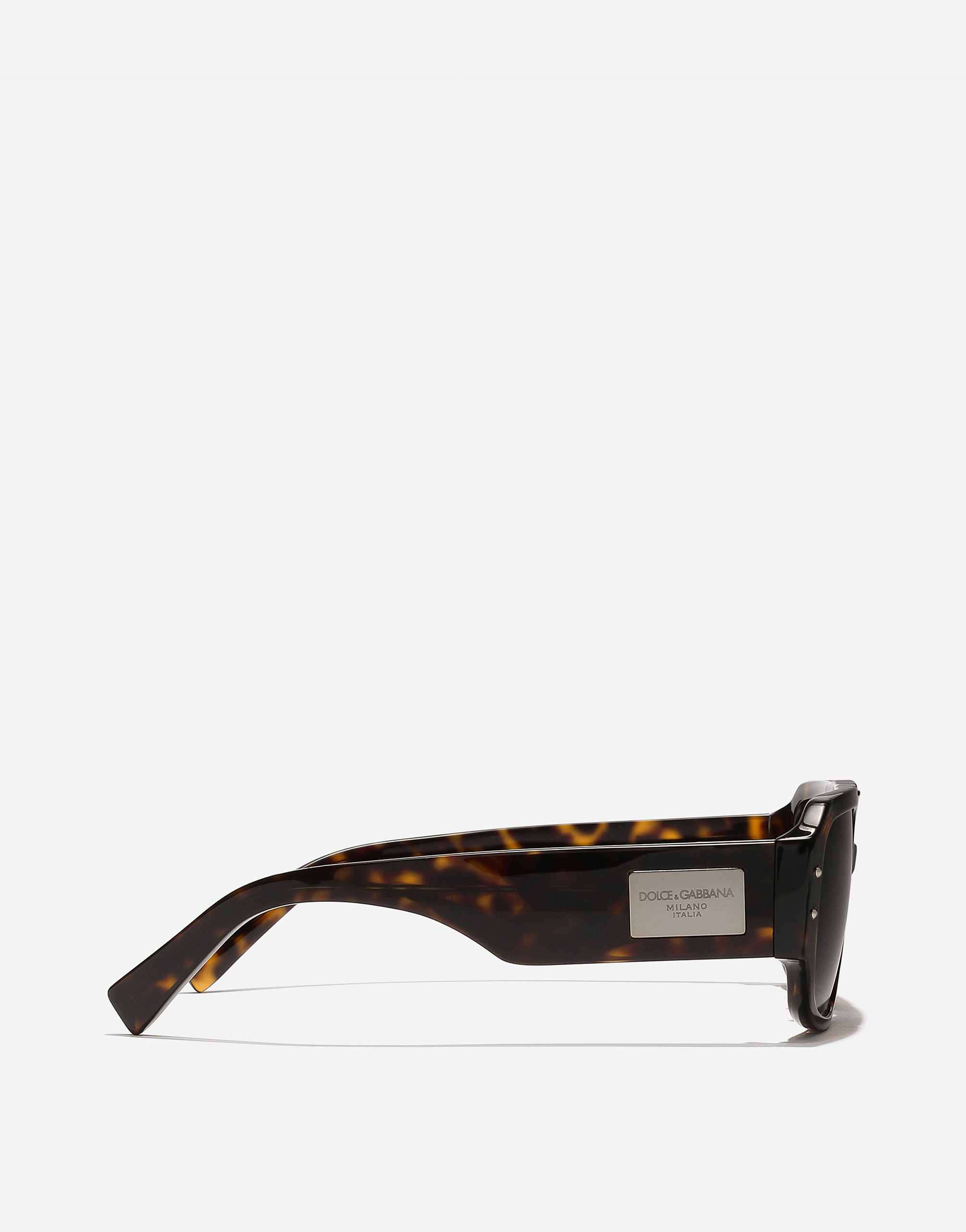 Shop Dolce & Gabbana Dna Sunglasses In Havana