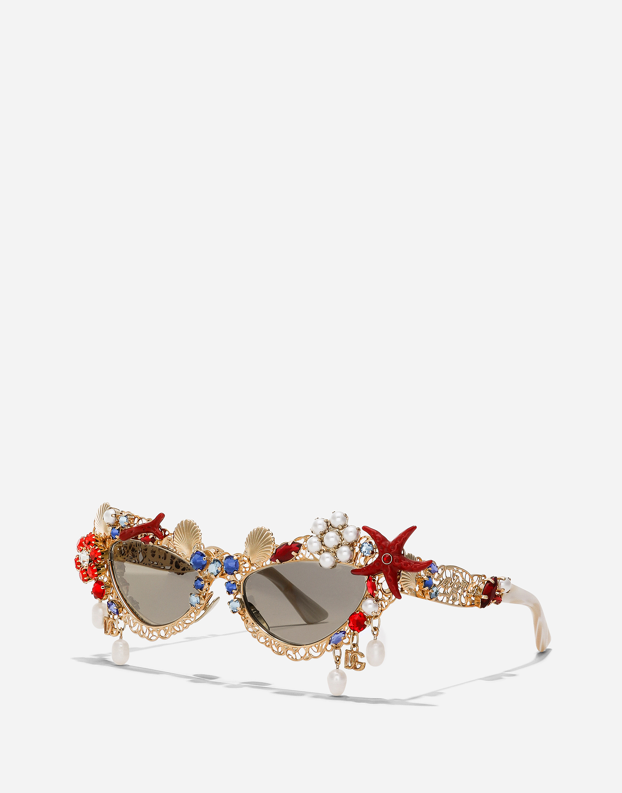 Shop Dolce & Gabbana Capri Sunglasses In Generic