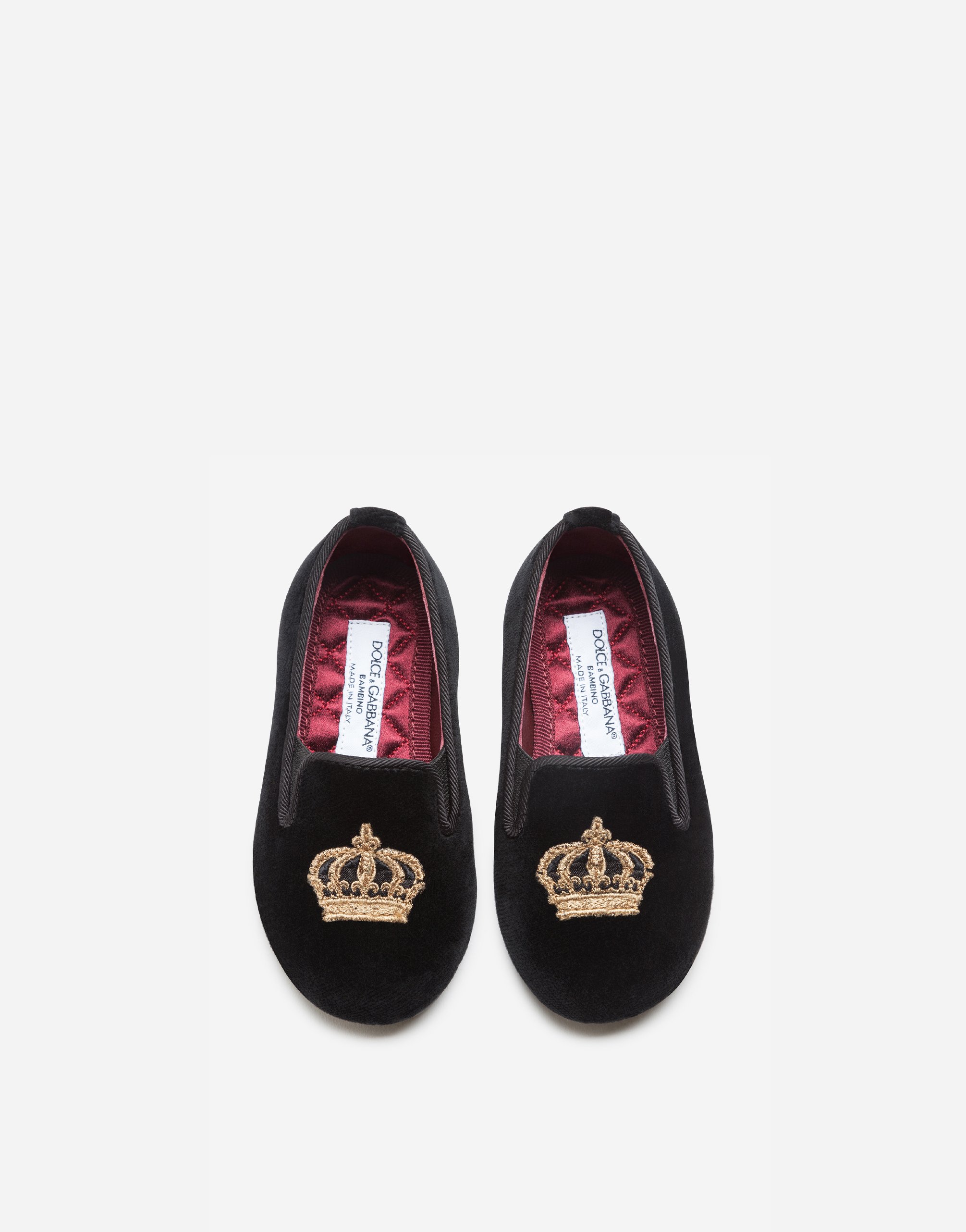 Dolce and sale gabbana velvet shoes