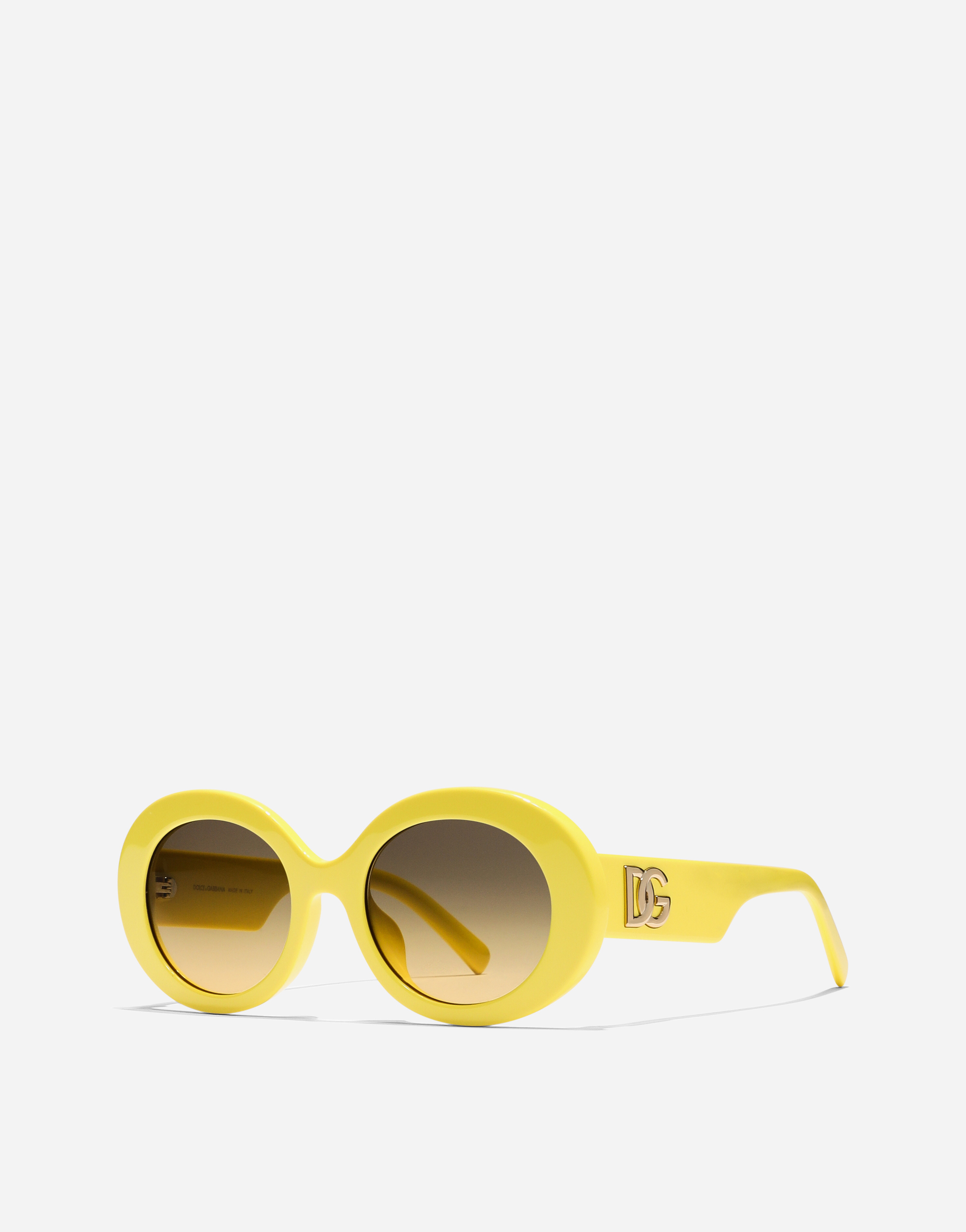 Shop Dolce & Gabbana Occhiale Sole-202401 In Yellow