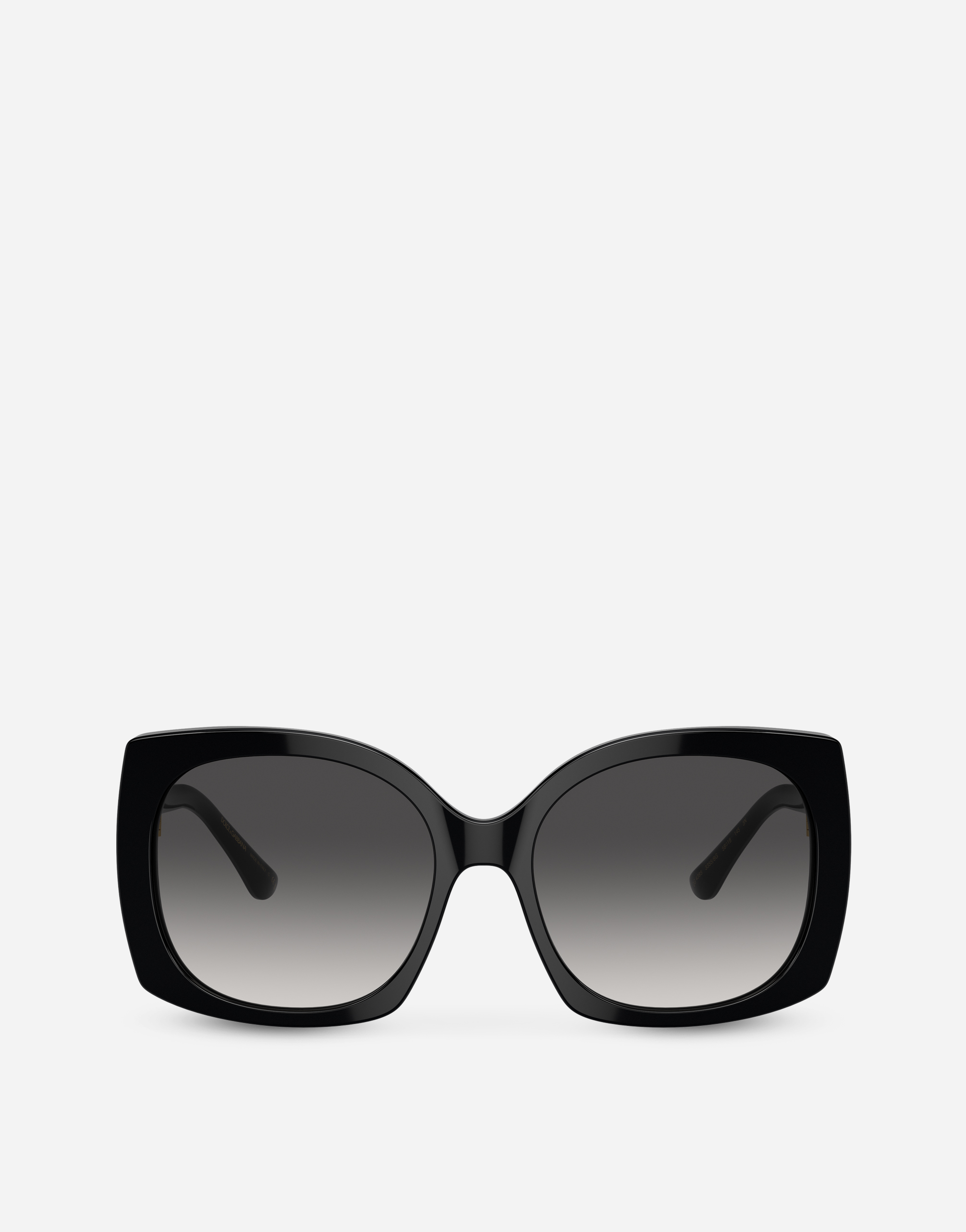 Dolce & Gabbana Dg Devotion Sunglasses In Black