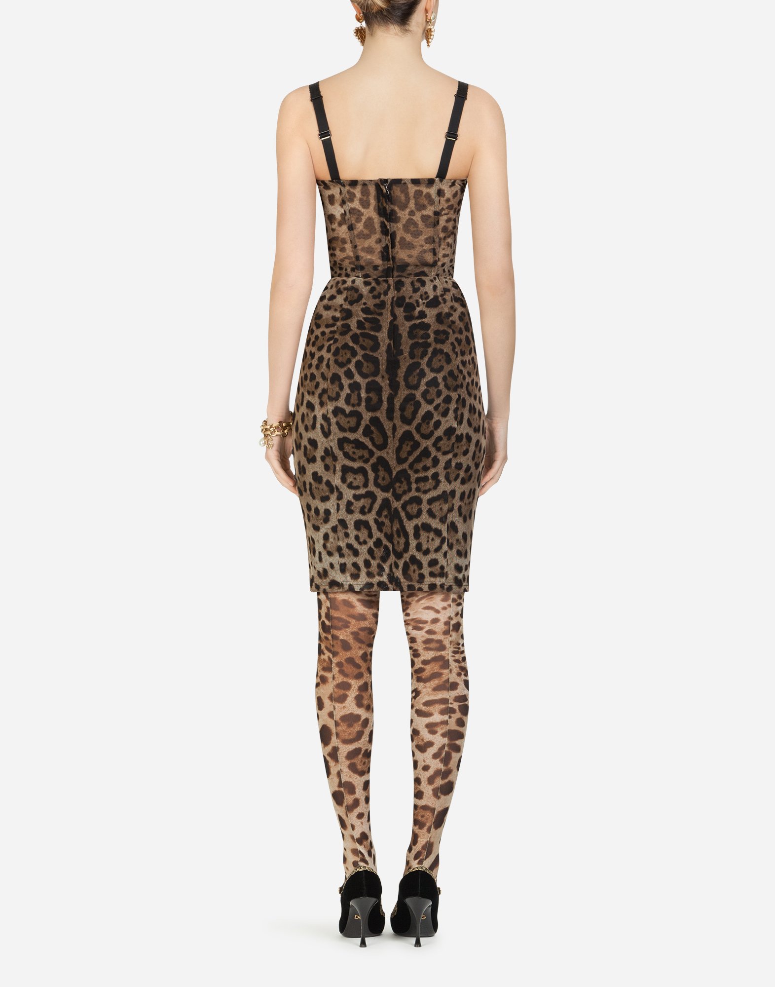 Leopard dress discount dolce gabbana